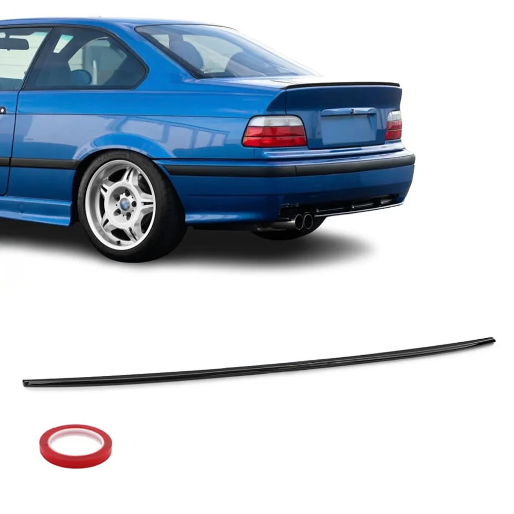 Bmw E36 Sedan coupe, kiiltävän musta M3-look takaspoileri