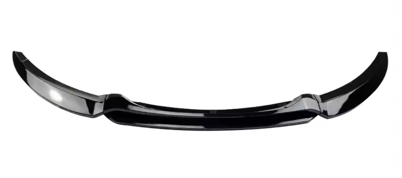 BMW E82 E88, Etupuskurin lippa kiiltävän musta M-sport - Image 6