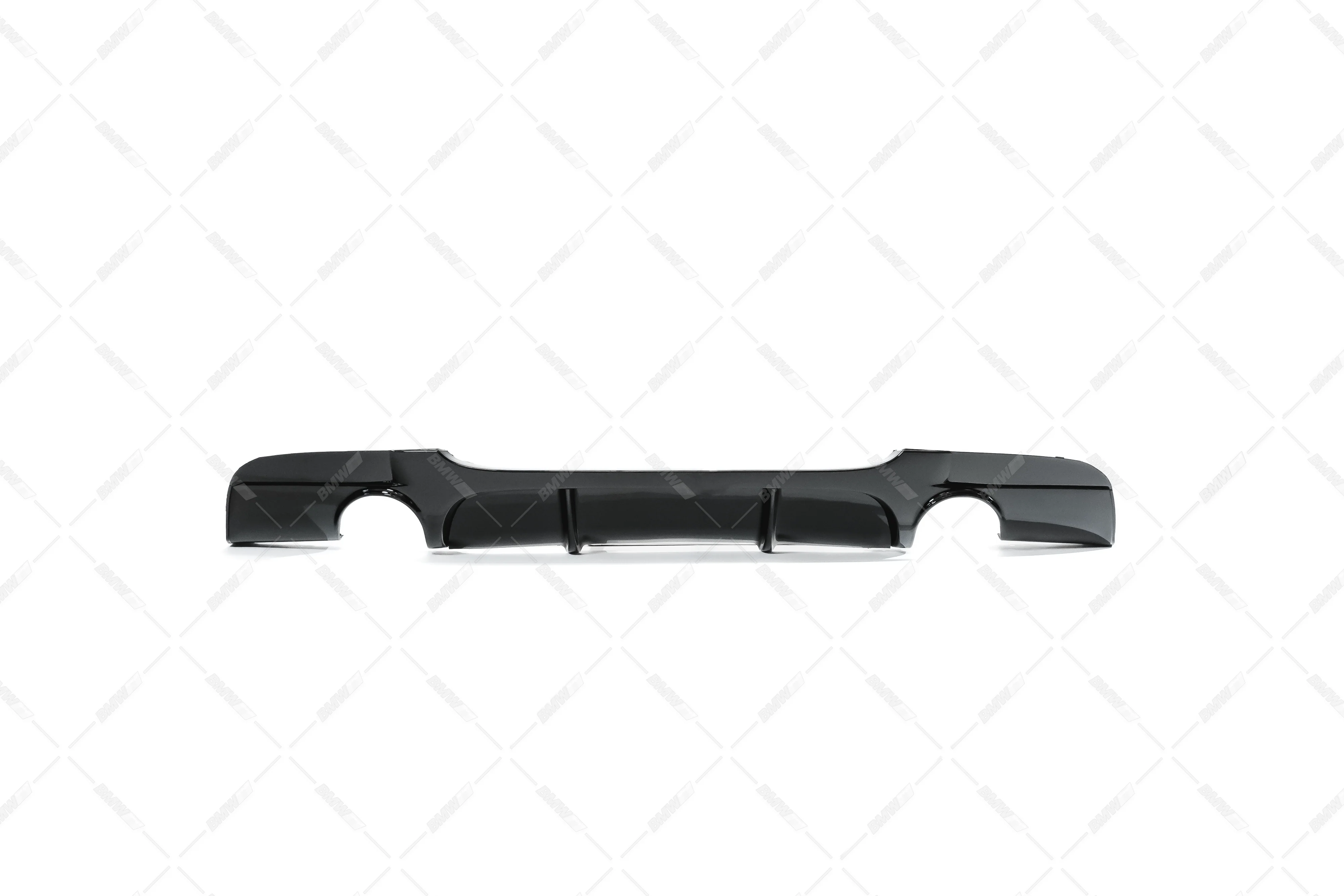BMW E90 E91 05-11 M-Performance takapuskuriin diffuusori kiiltävän musta - Image 2