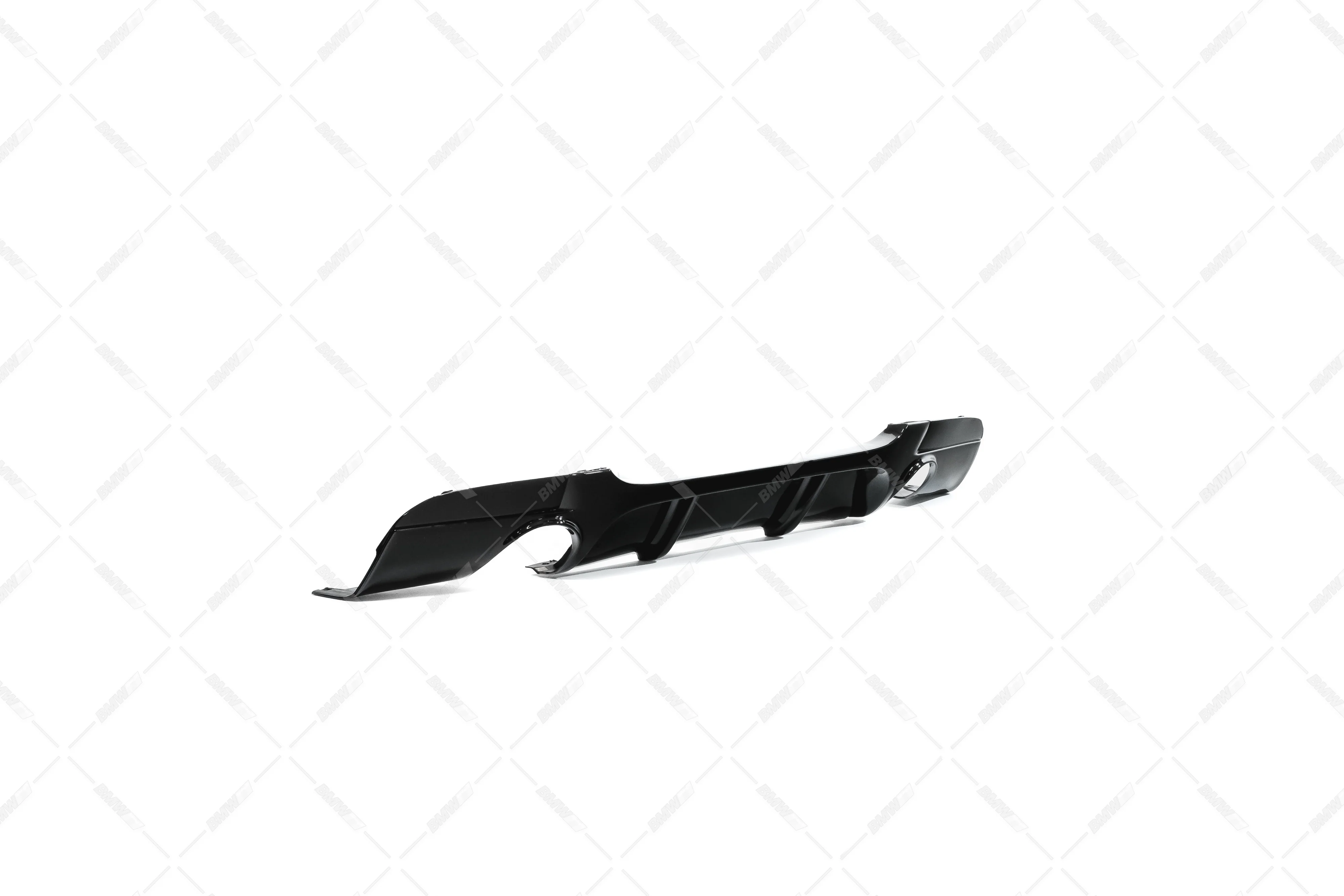 BMW E90 E91 05-11 M-Performance takapuskuriin diffuusori kiiltävän musta - Image 3
