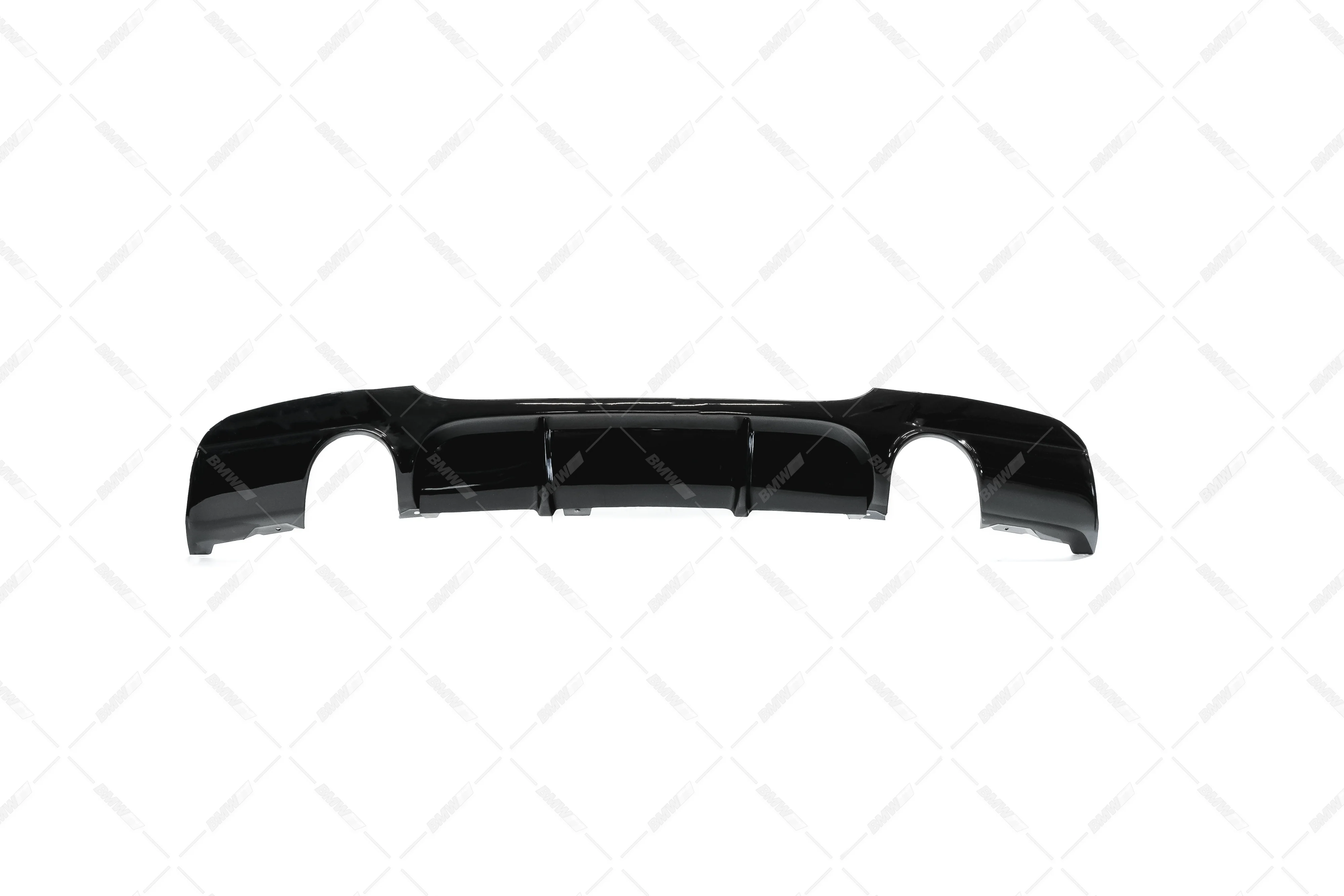 BMW E90 E91 05-11 M-Performance takapuskuriin diffuusori kiiltävän musta - Image 4
