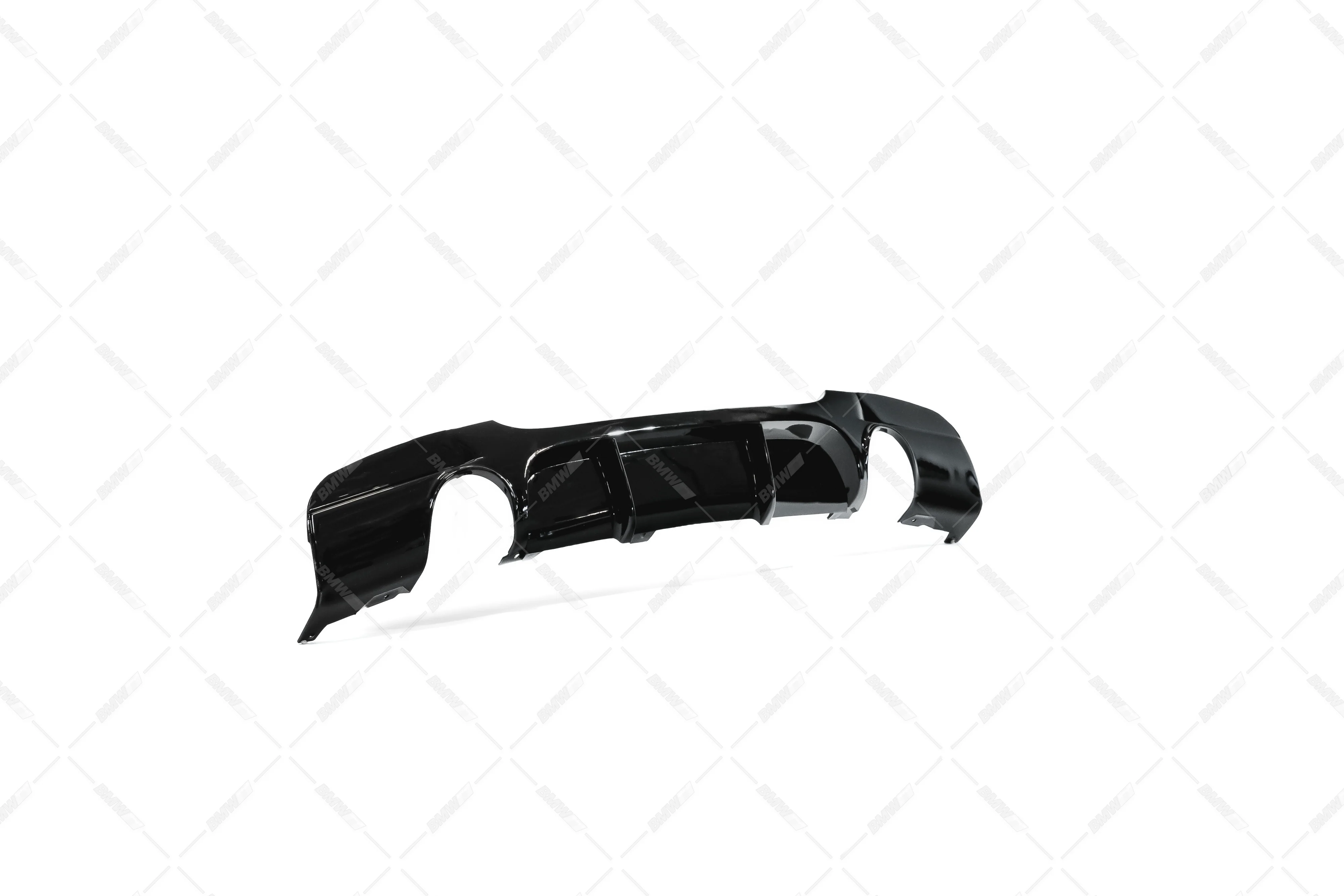 BMW E90 E91 05-11 M-Performance takapuskuriin diffuusori kiiltävän musta - Image 5