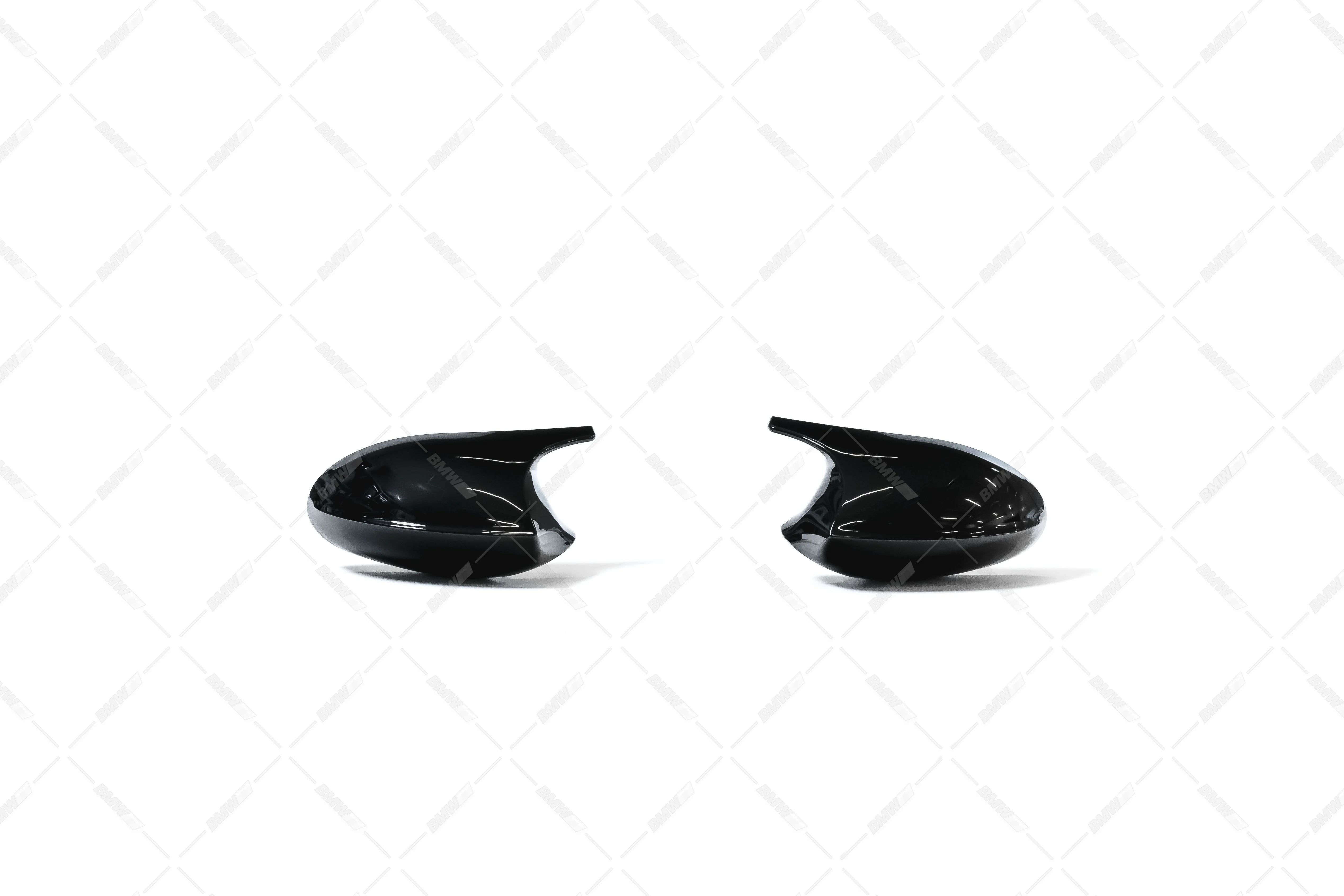 Bmw E90 E91 E92 E93 E81 E82 M3-Look kiiltävän mustat peilinkuoret - Image 3