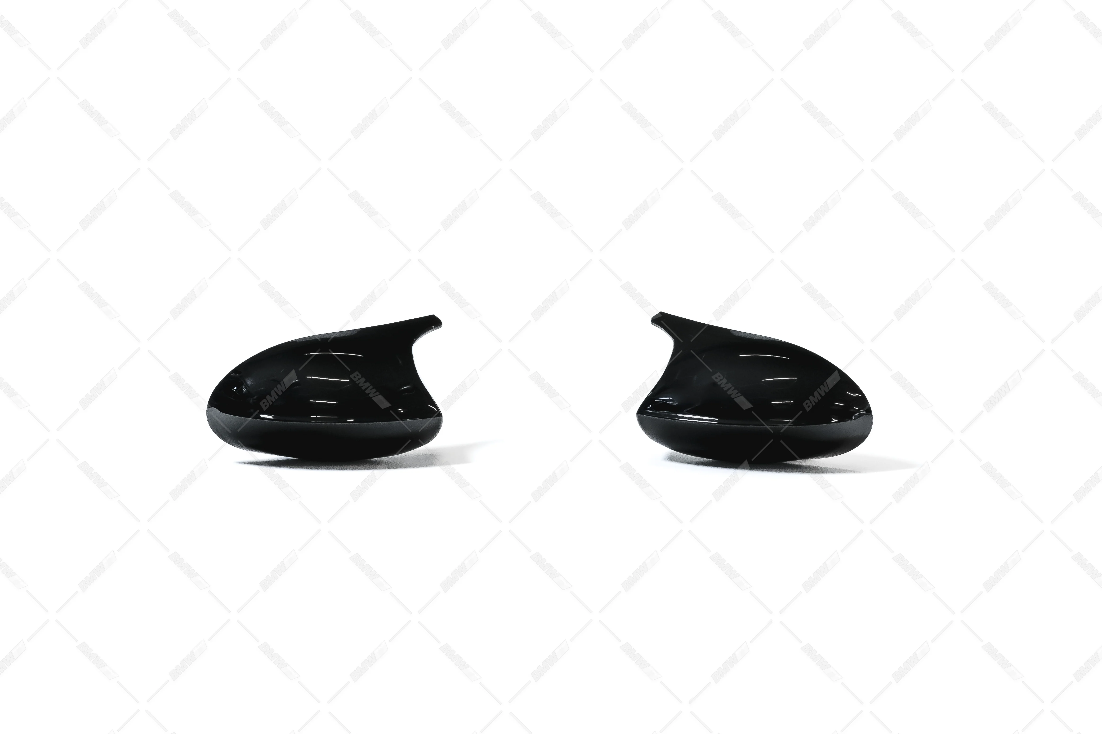 Bmw E90 E91 E92 E93 E81 E82 M3-Look kiiltävän mustat peilinkuoret - Image 5