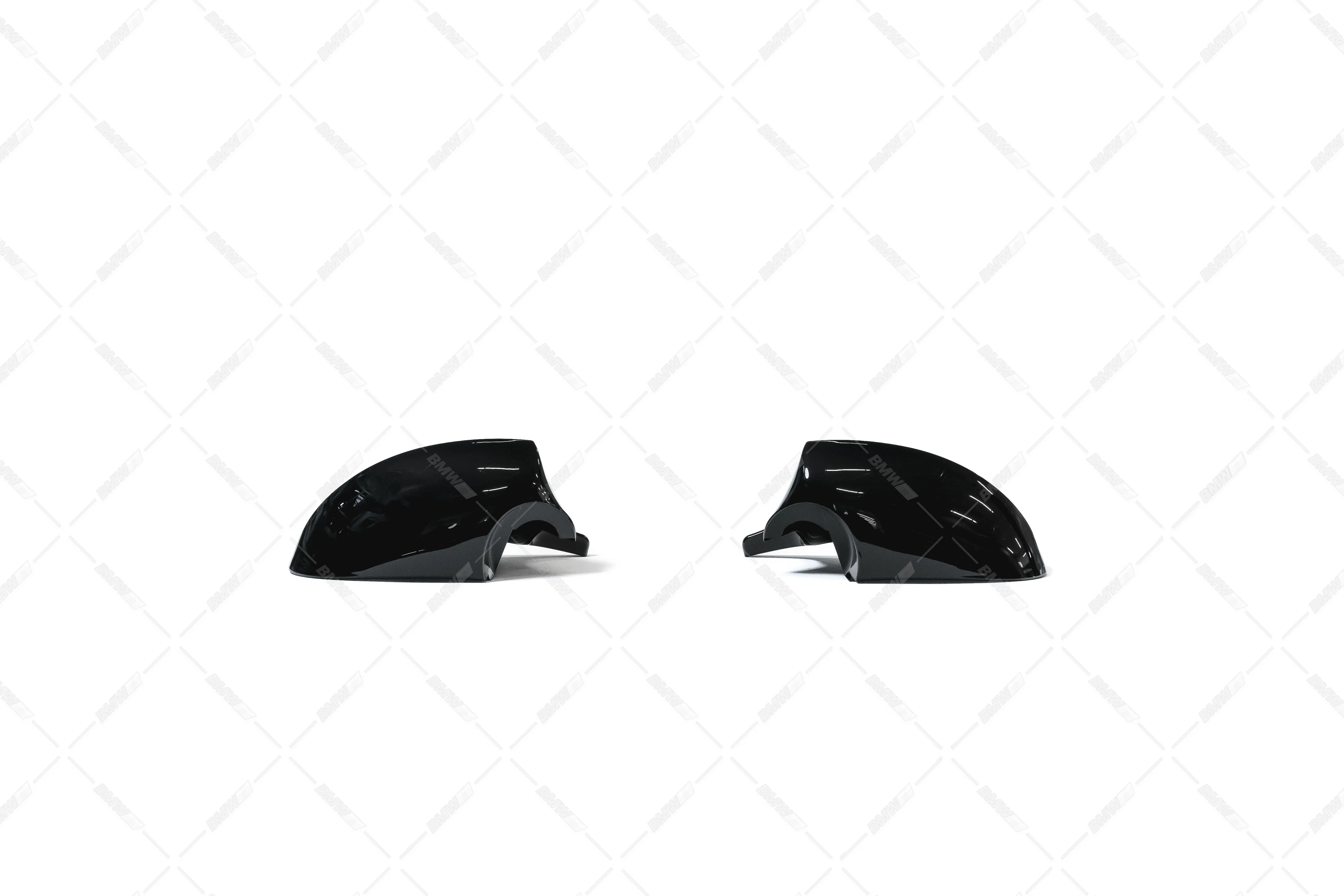 Bmw E90 E91 E92 E93 E81 E82 M3-Look kiiltävän mustat peilinkuoret - Image 6
