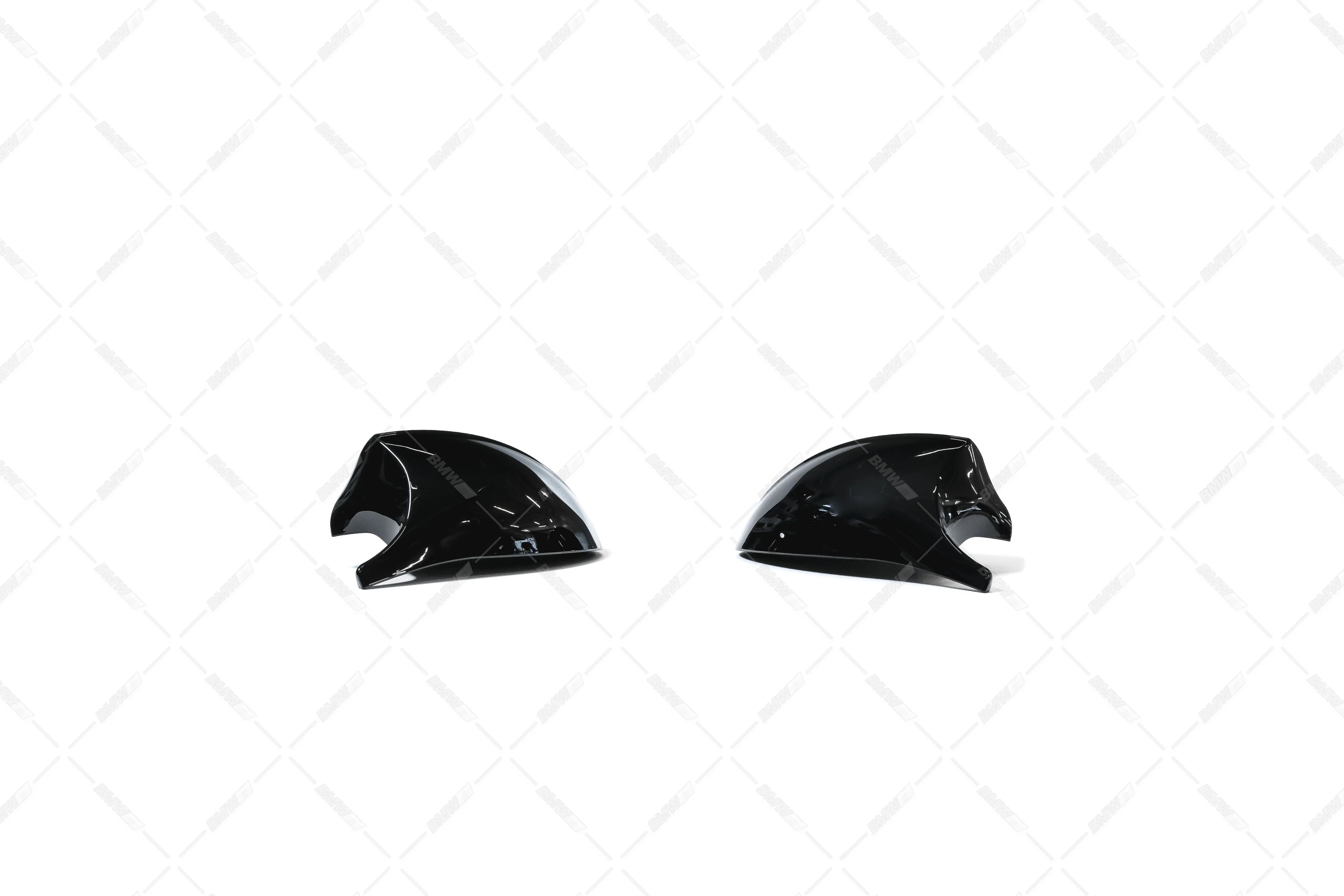 Bmw E90 E91 E92 E93 E81 E82 M3-Look kiiltävän mustat peilinkuoret - Image 7