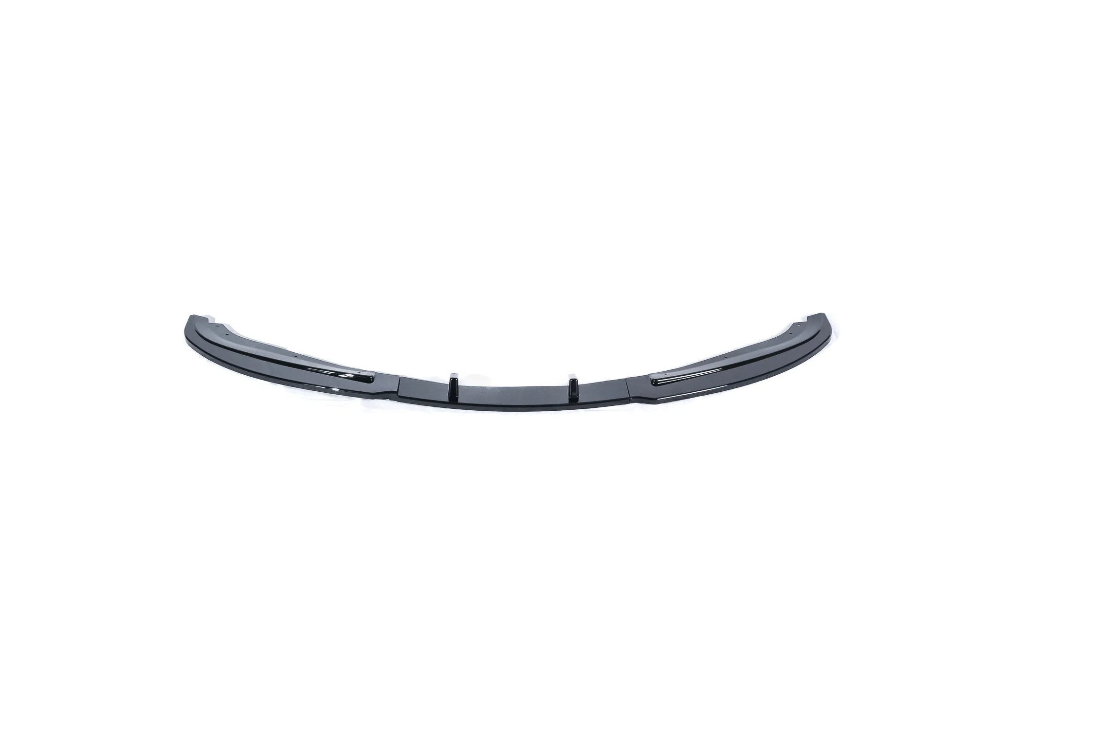 BMW E90 E91 LCI 08-11 Etupuskurin lippa kiiltävän musta vakio puskuriin - Image 2