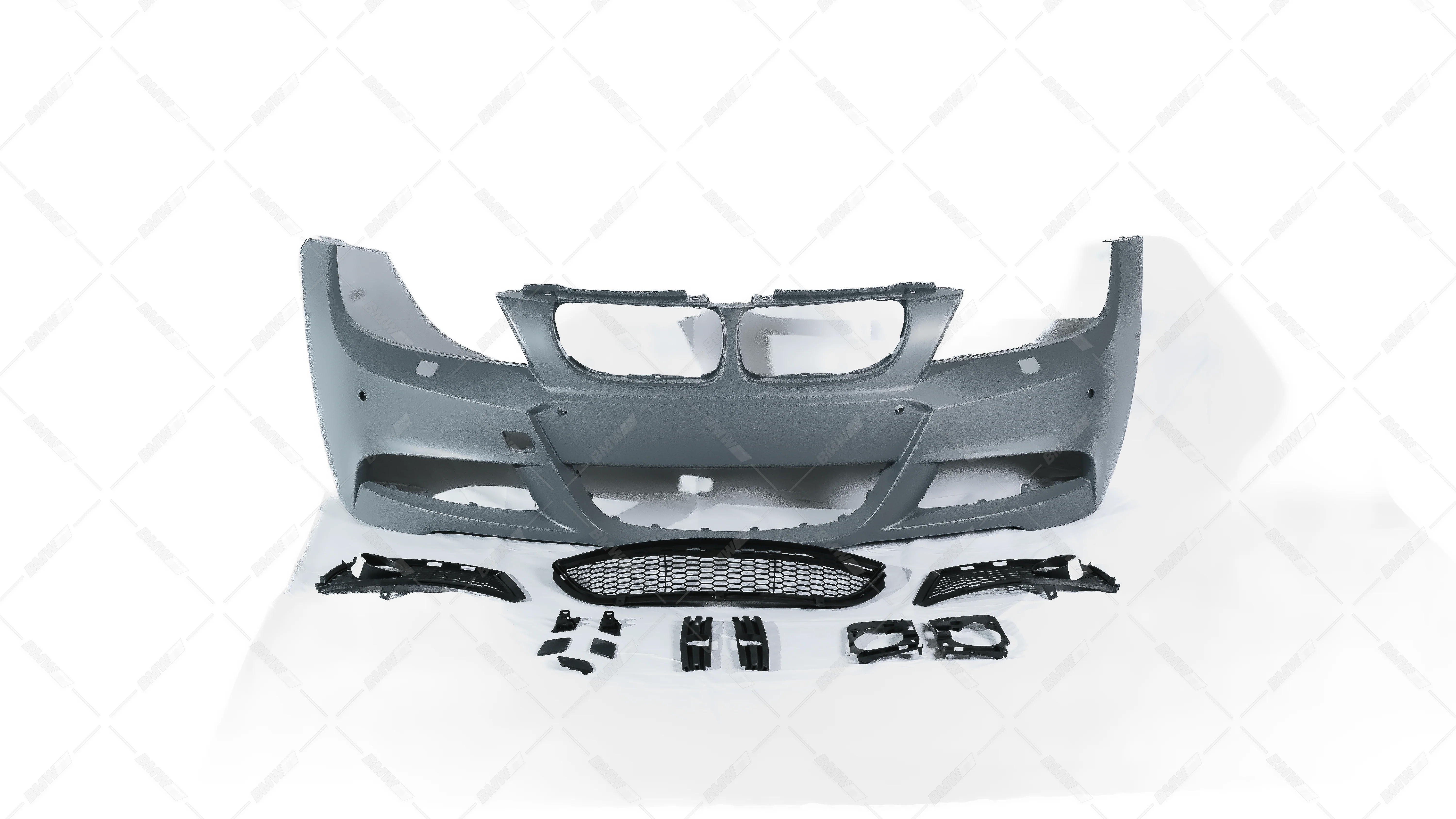 BMW E90 E91 LCI 08-11 M-Tech look etupuskuri - Image 4