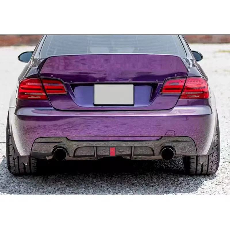 BMW E92 E93 05-11 M-Performance takapuskurin diffusori jarruvalolla kiiltävän musta - Image 3