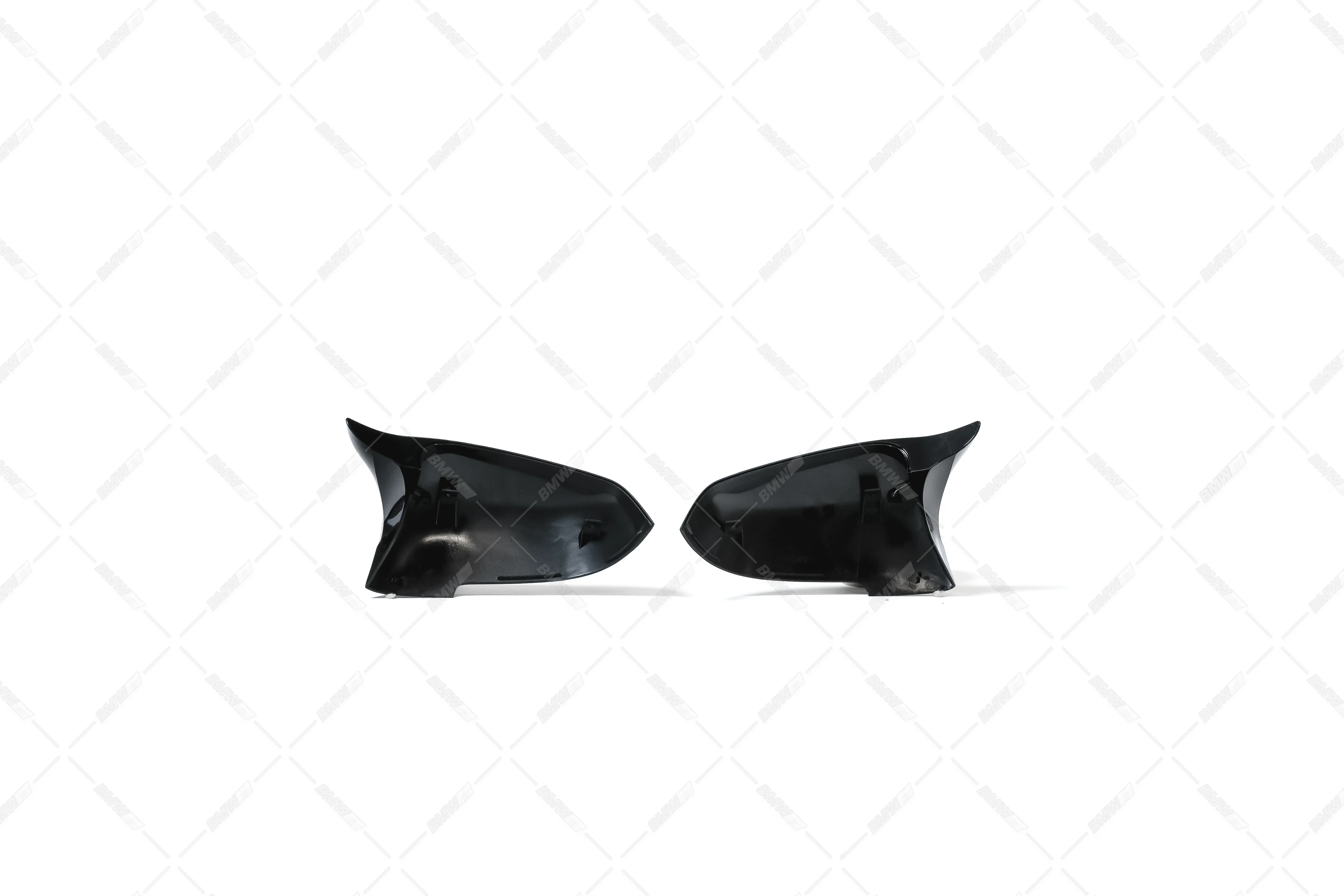 BMW F10 F11, F06/ F01 LCI, M5-Look kiiltävän mustat peilinkuoret - Image 5