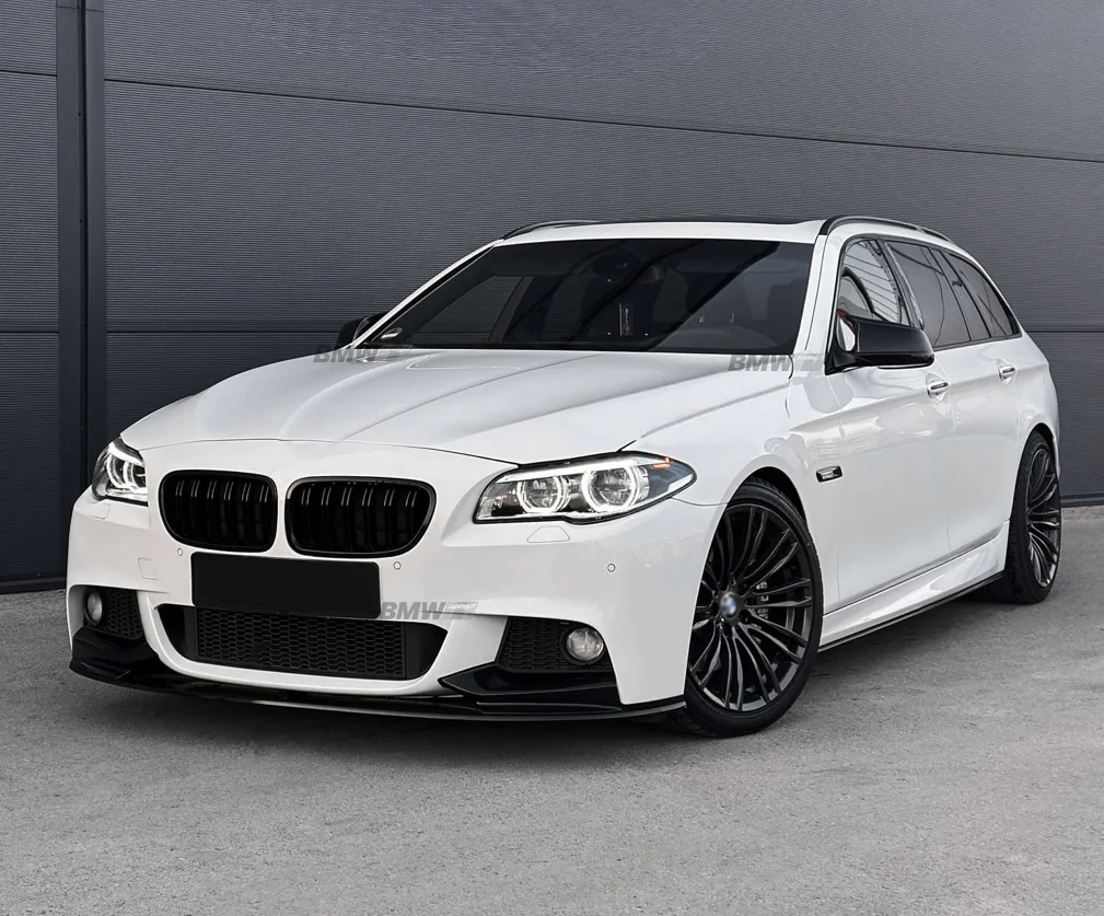 BMW F10 F11 M-Performance etuspoileri kiiltävän musta etuspoileri - Image 5