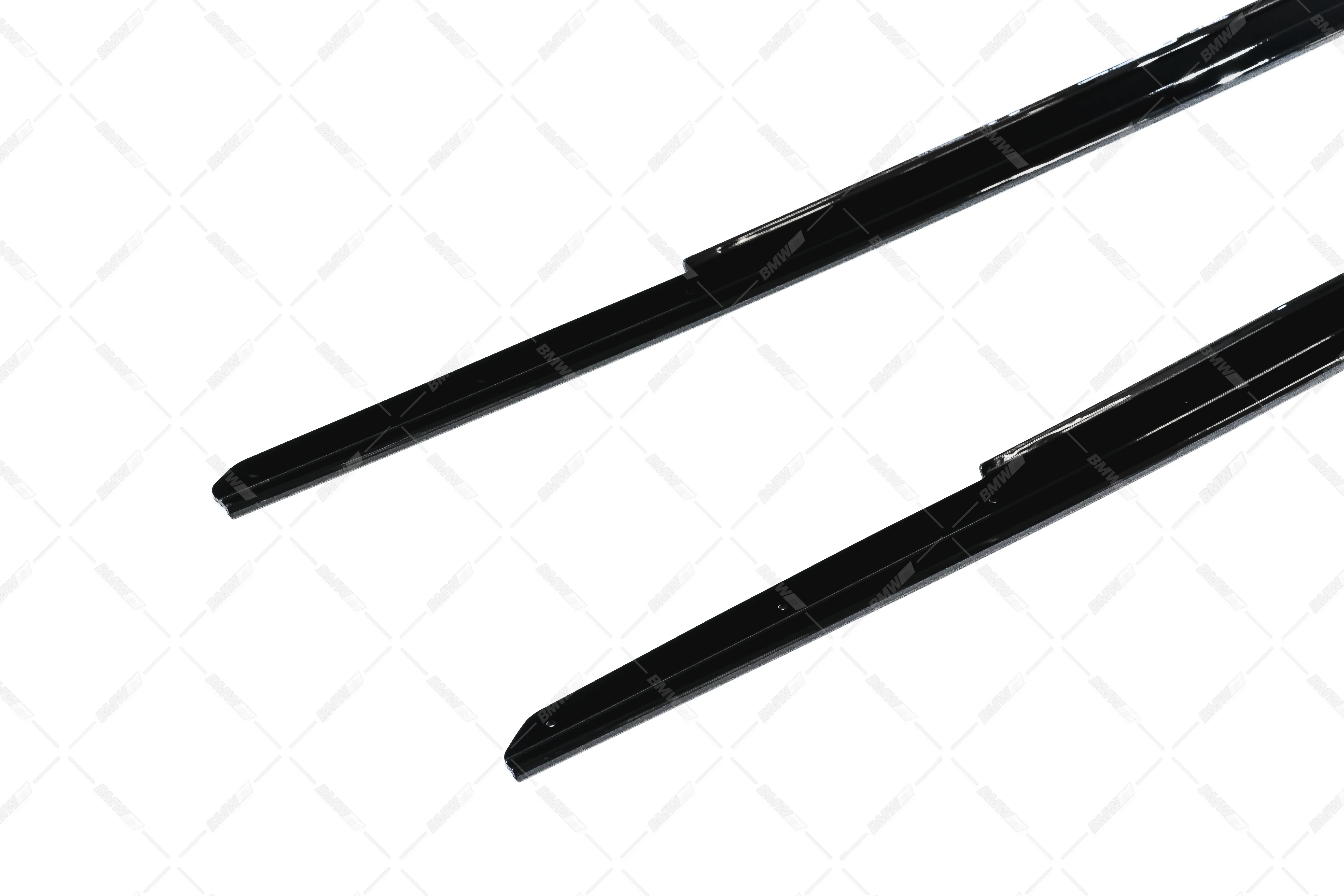 BMW F10 F11, M-Performance helmojen lisäosat kiiltävän musta - Image 4