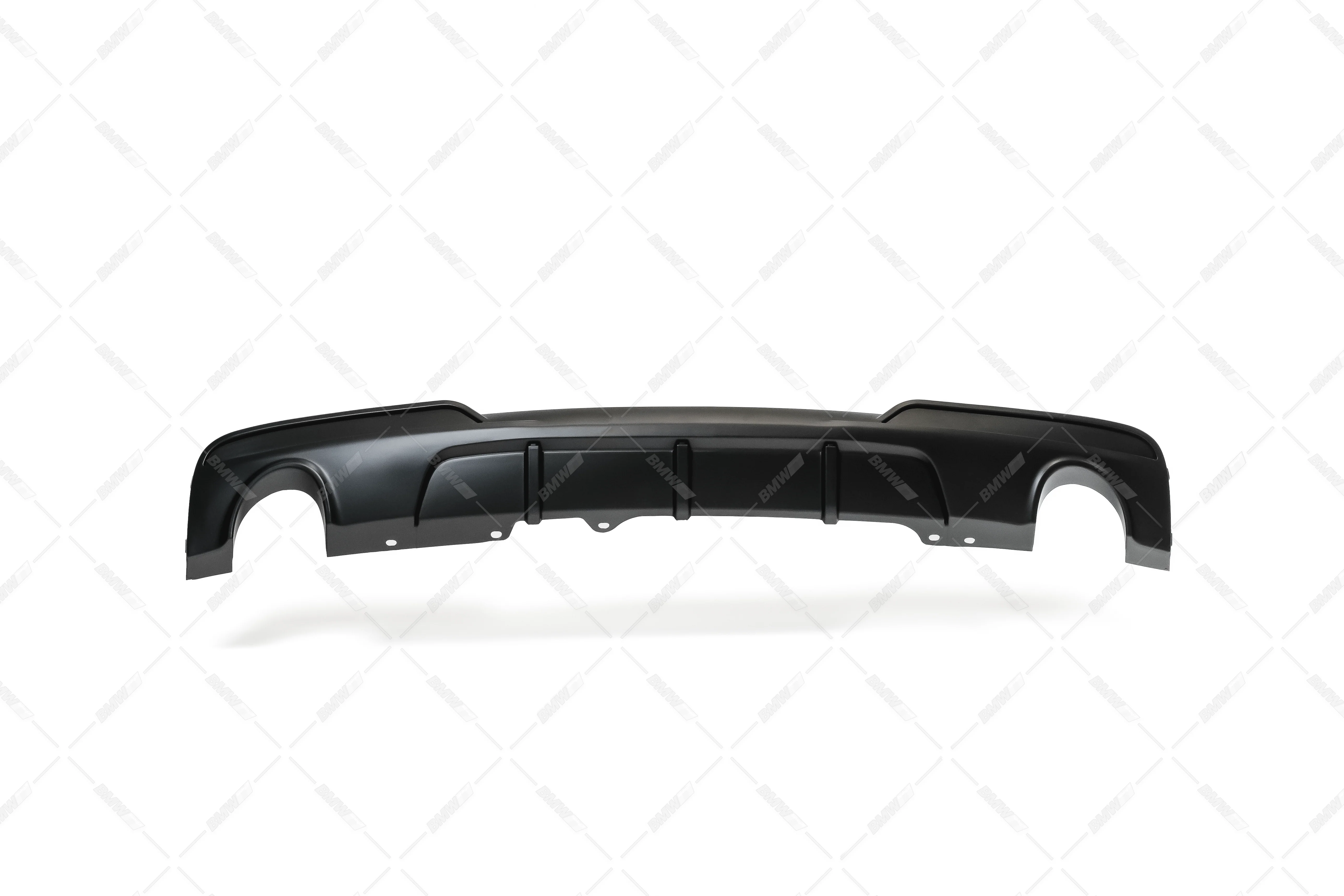 Bmw F10 F11 Matta musta M-performance look diffusori tuplaulostuloilla - Image 4