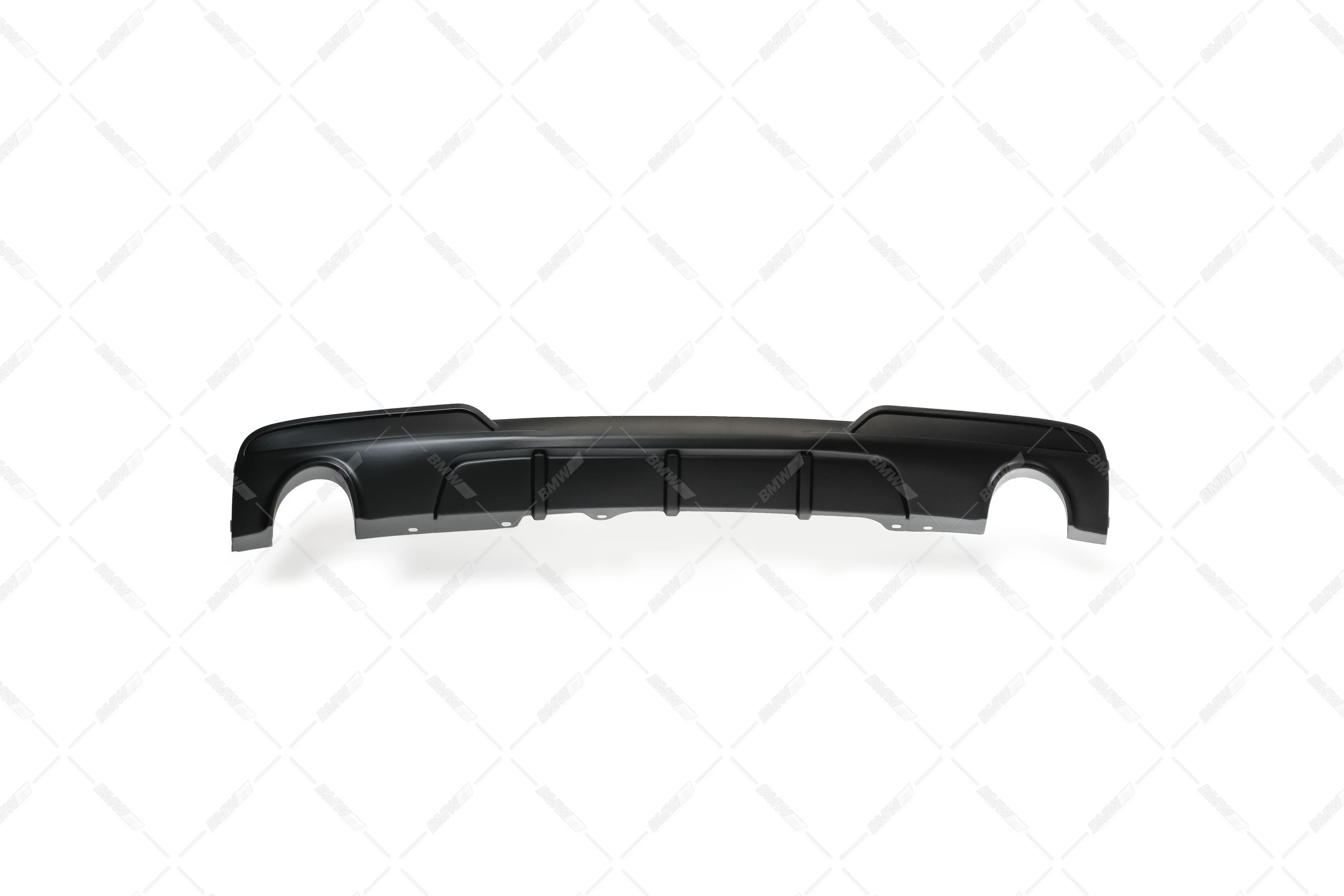 Bmw F10 F11 Matta musta M-performance look diffusori tuplaulostuloilla - Image 5