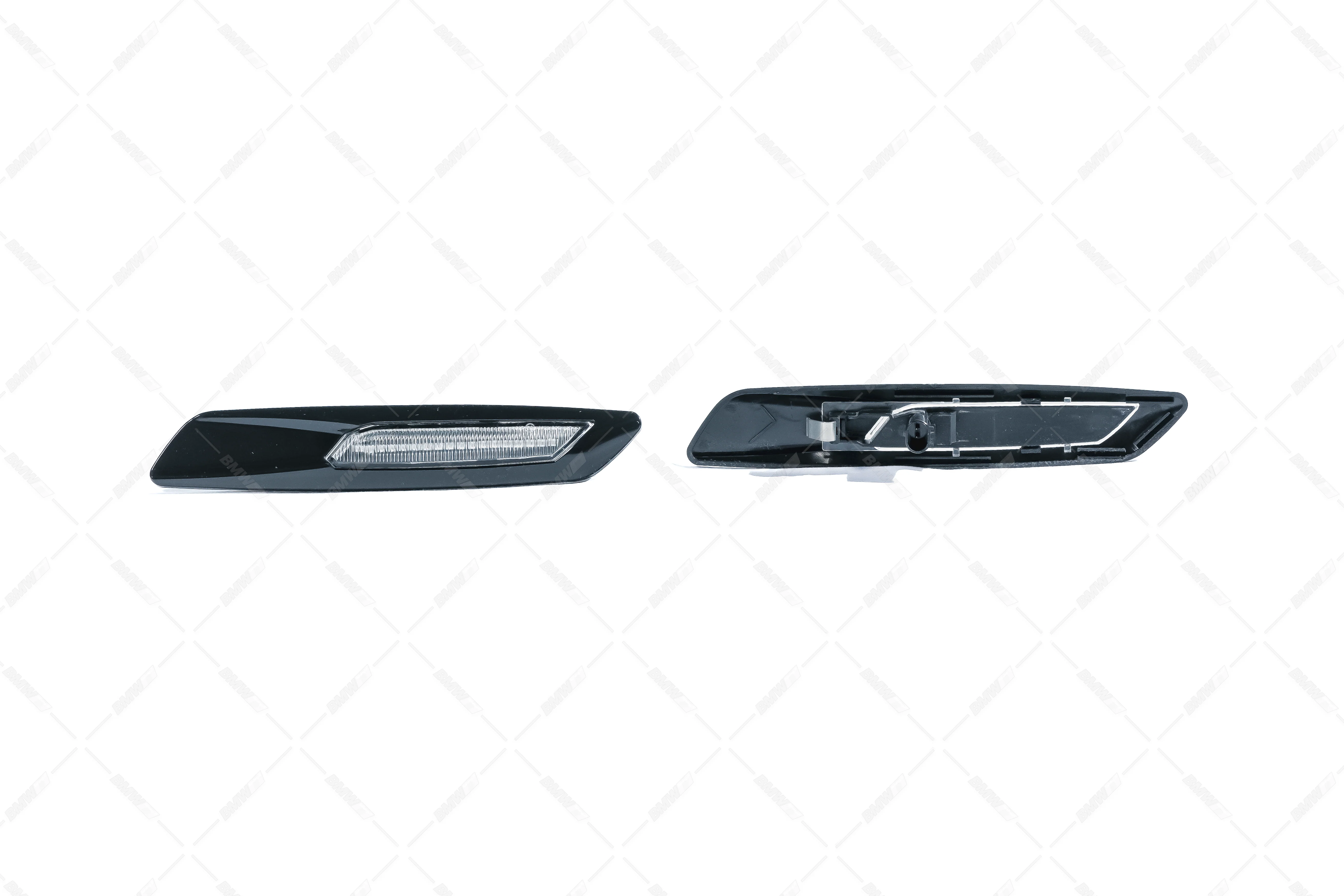 BMW F10 F11 mustat LED sivuvilkut - Image 3