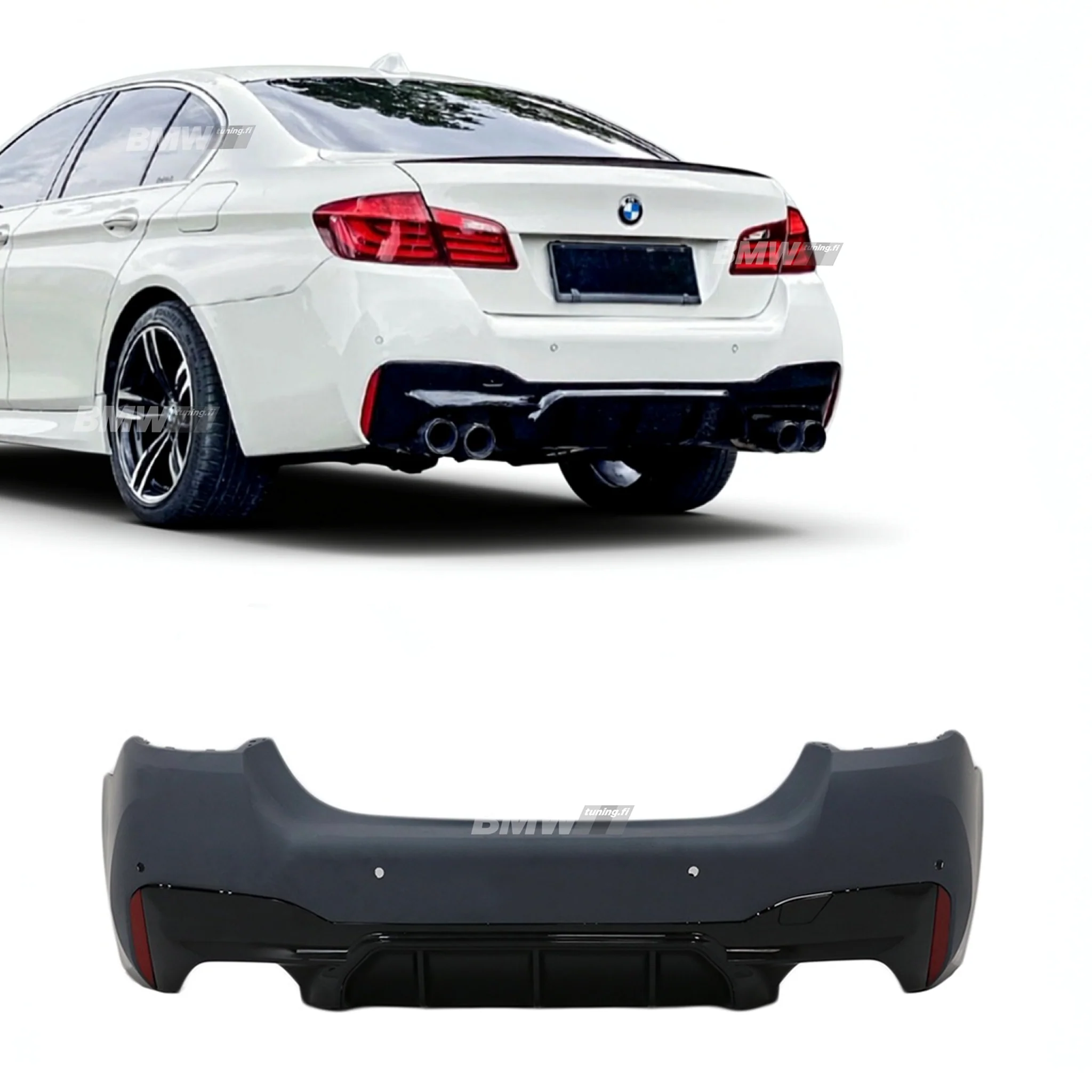 BMW F10 —> G30 M5 look Takapuskuri PDC,SRA
