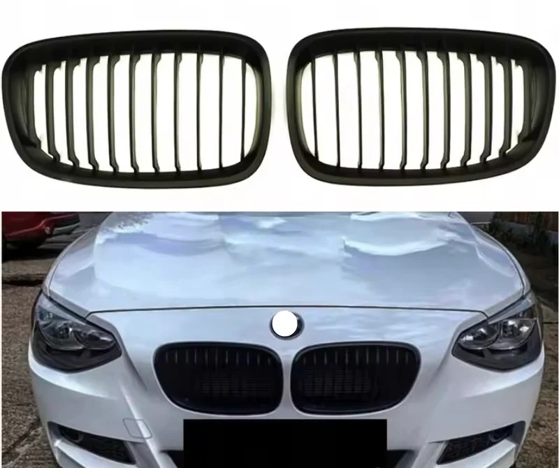 BMW F20 F21, kiiltävän mustat single munuaiset - Image 4