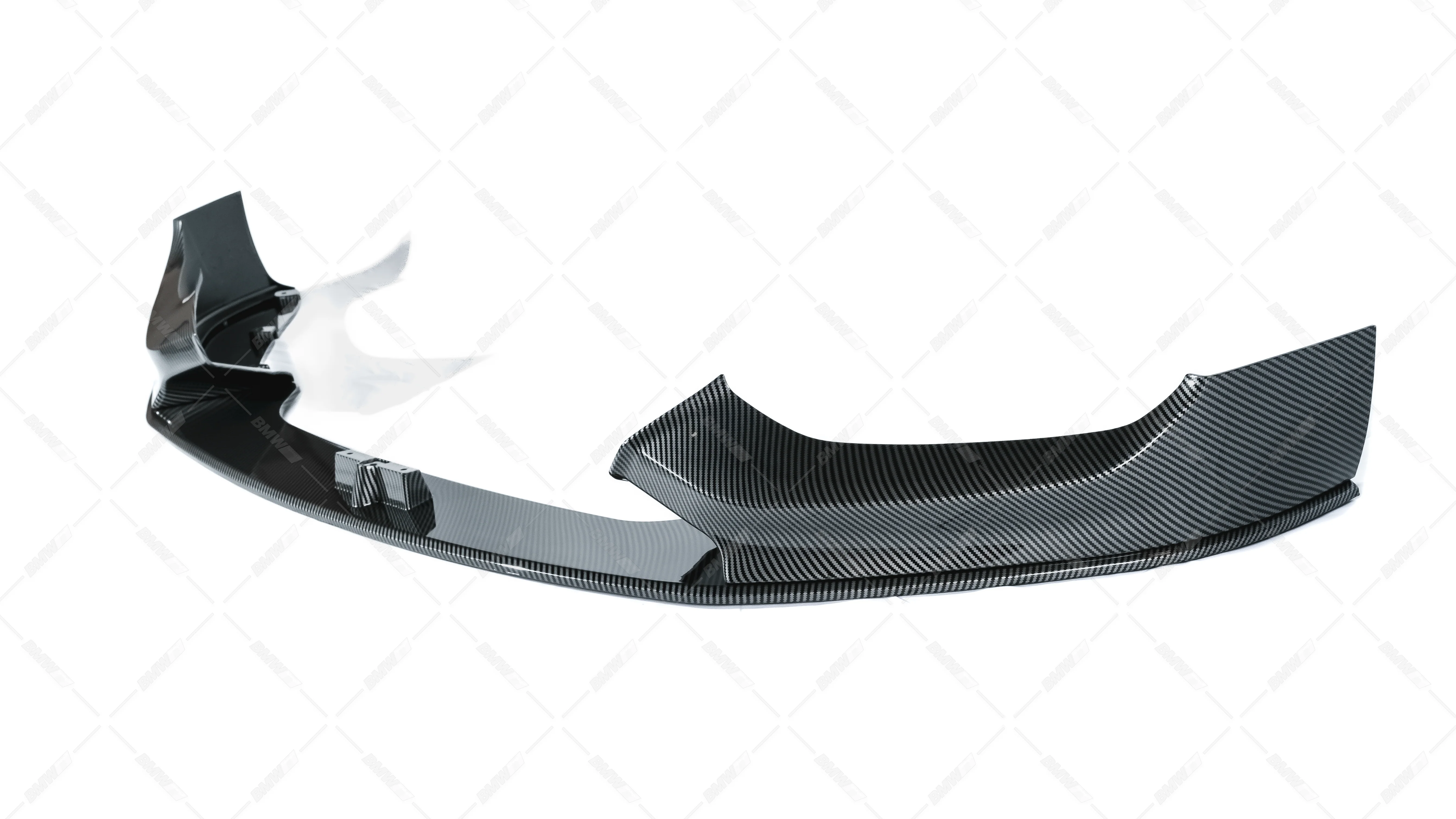BMW F20 F21 LCI, Carbon-look M-performance etupuskurin lippa - Image 3