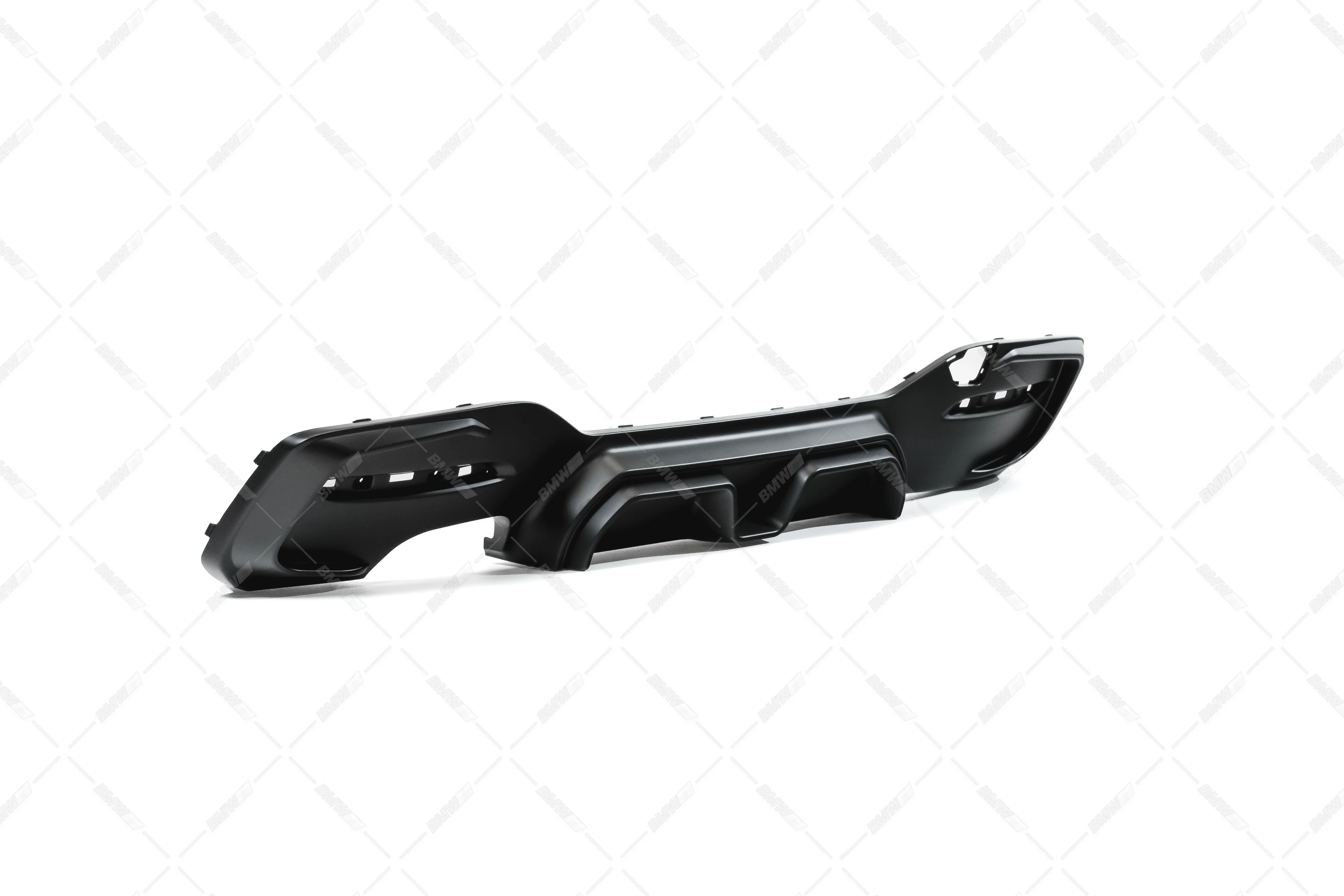BMW F20 F21 LCI, CS-look takapuskurin diffuusori matta musta - Image 2