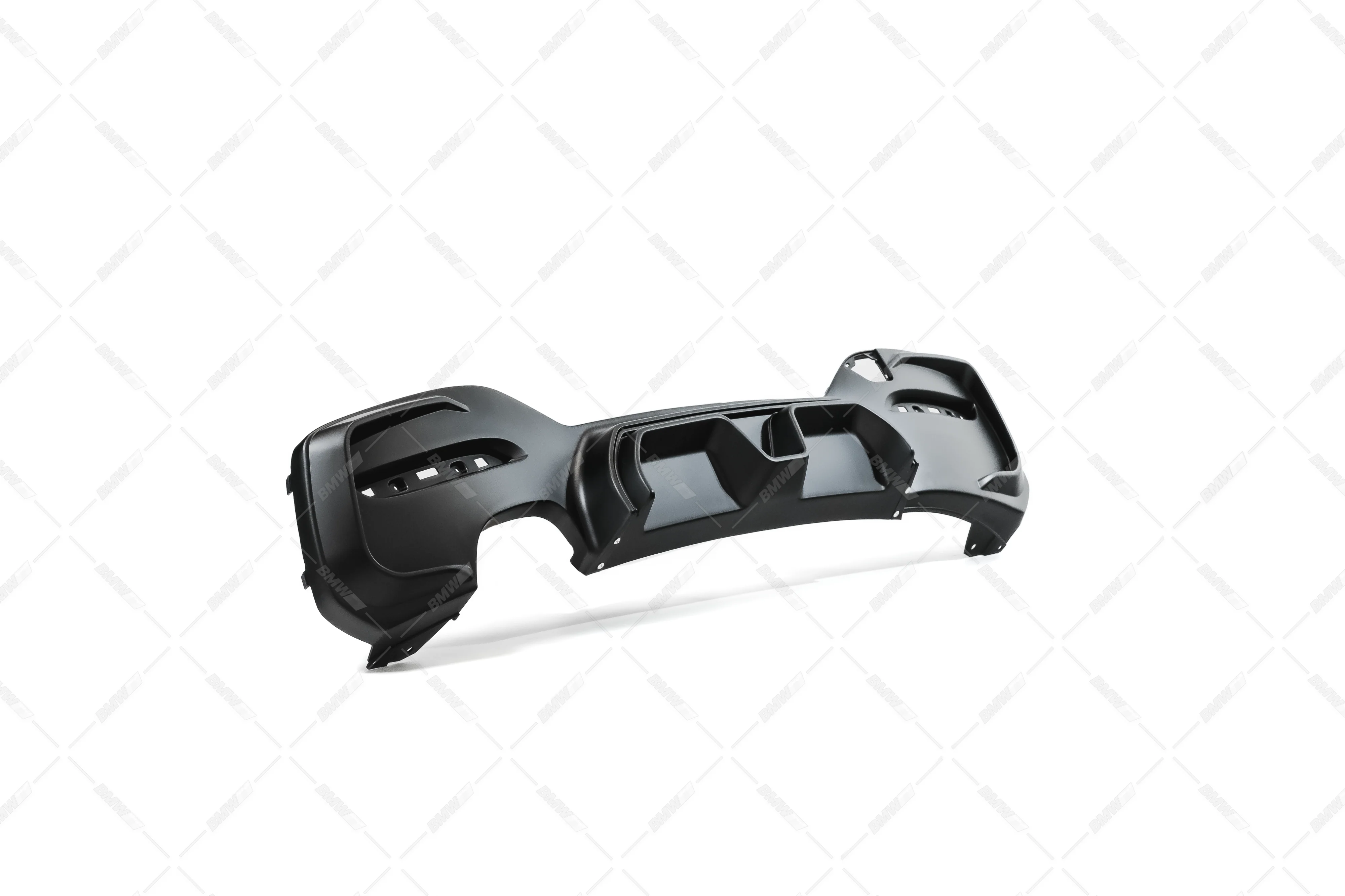 BMW F20 F21 LCI, CS-look takapuskurin diffuusori matta musta - Image 5