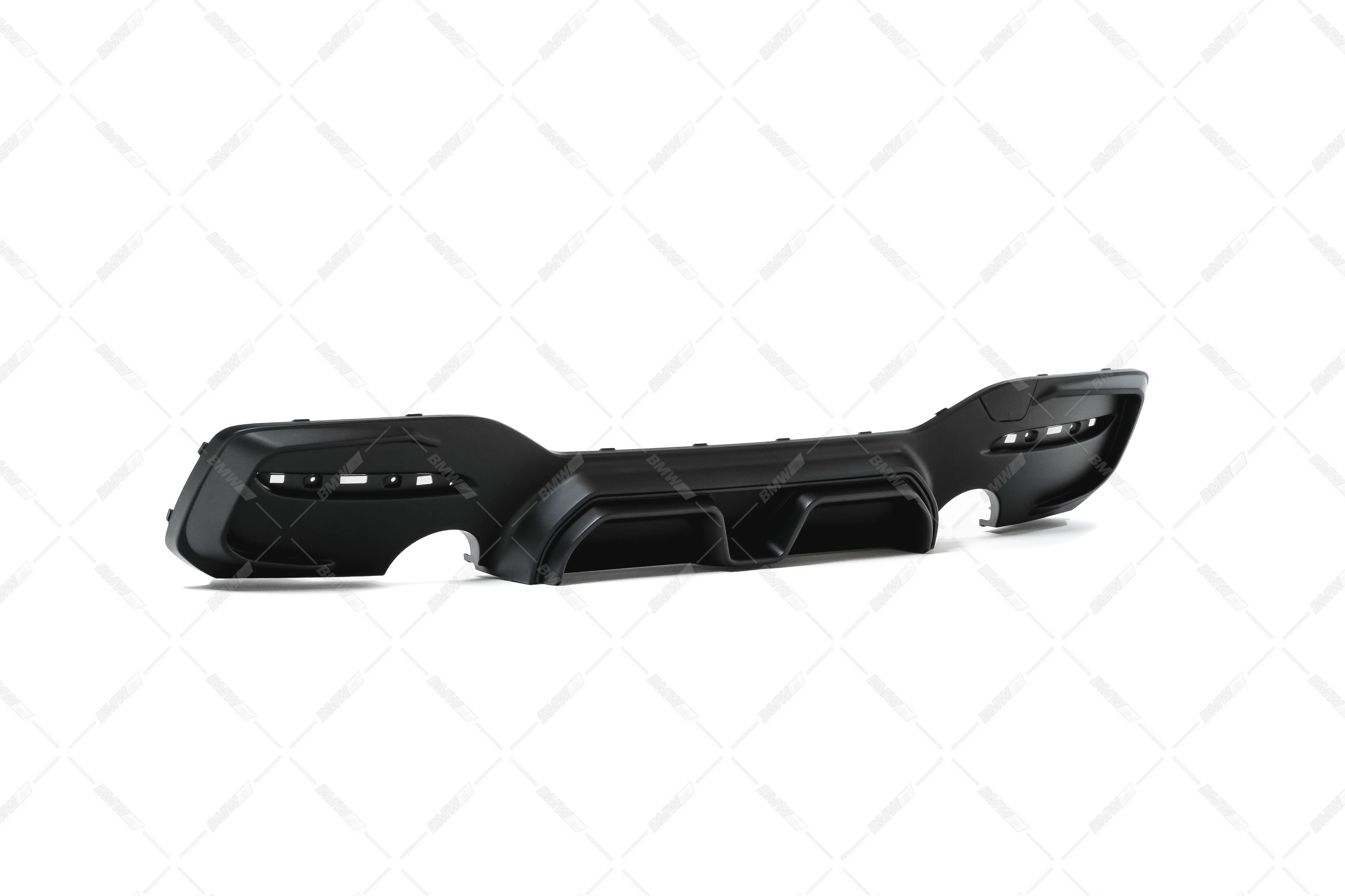 BMW F20 F21 LCI, CS-look takapuskurin diffuusori matta musta - Image 2