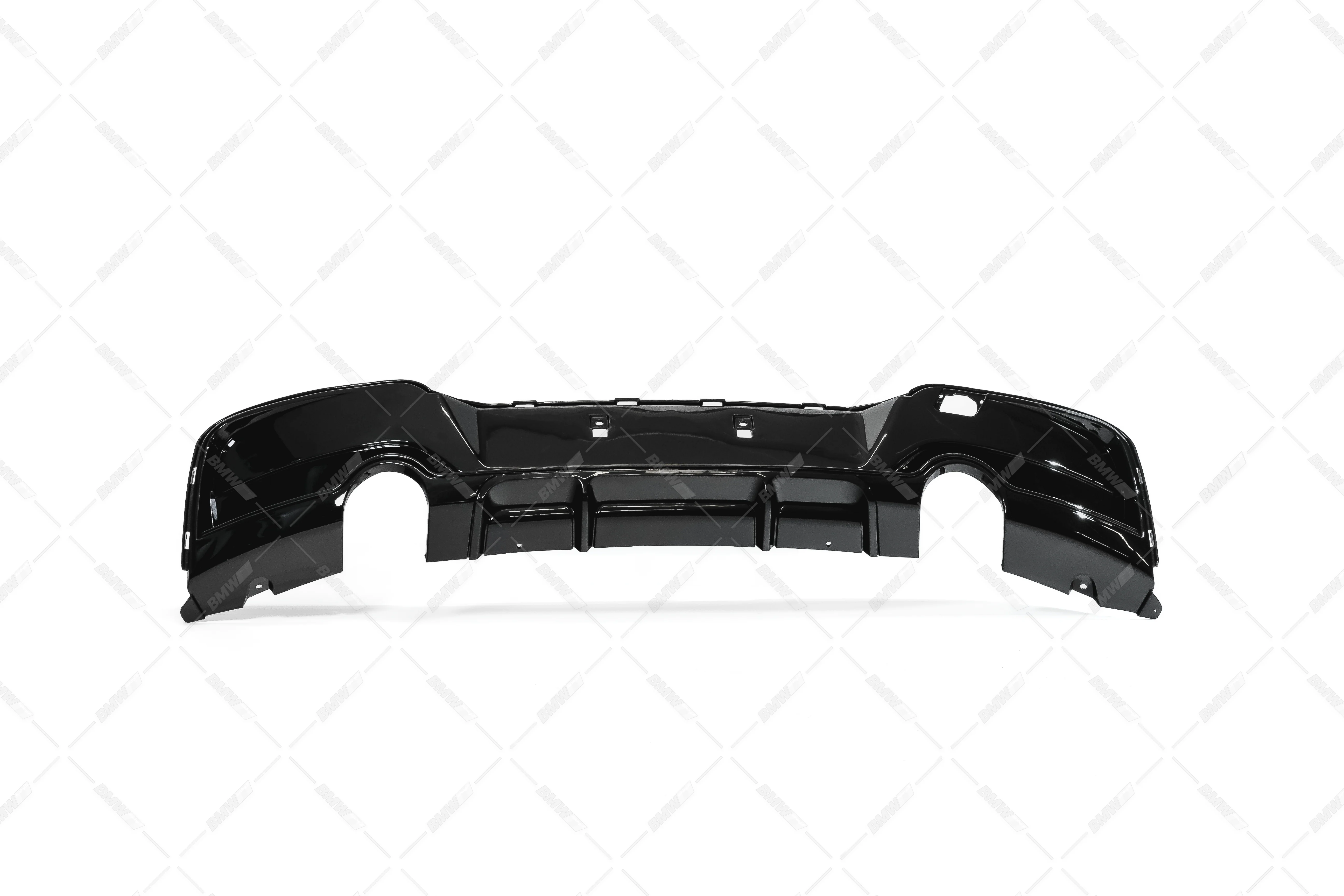 BMW F20 F21 M-performance look takapuskurin diffuusori kiiltävän musta - Image 2
