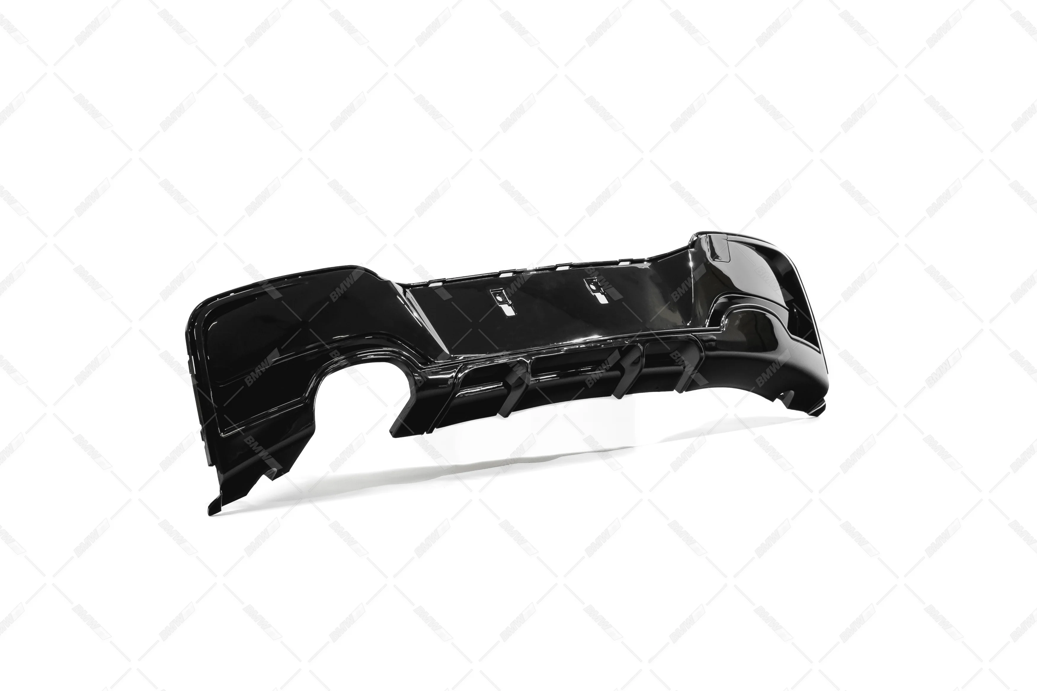 BMW F20 F21 M-performance takapuskurin diffuusori kiiltävän musta - Image 2