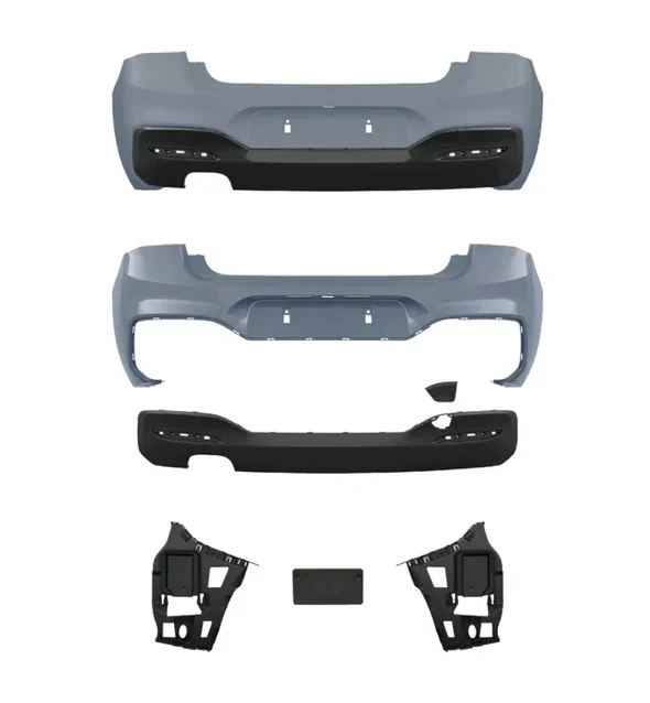 BMW F20 LCI 2015-2019, M-sport look takapuskuri, PDC