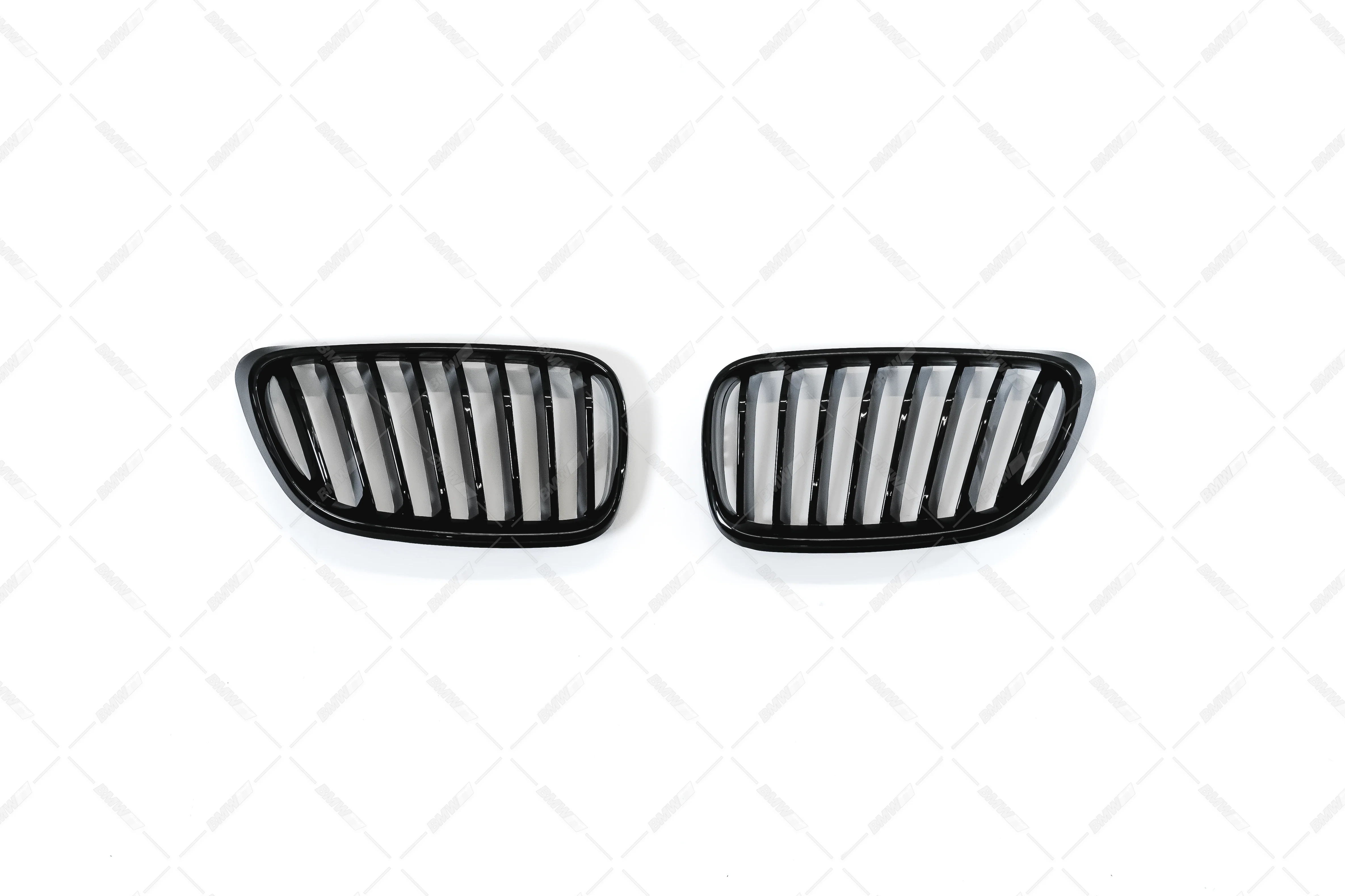 BMW F22 F23, Single grill kiiltävän mustat munuaiset - Image 2