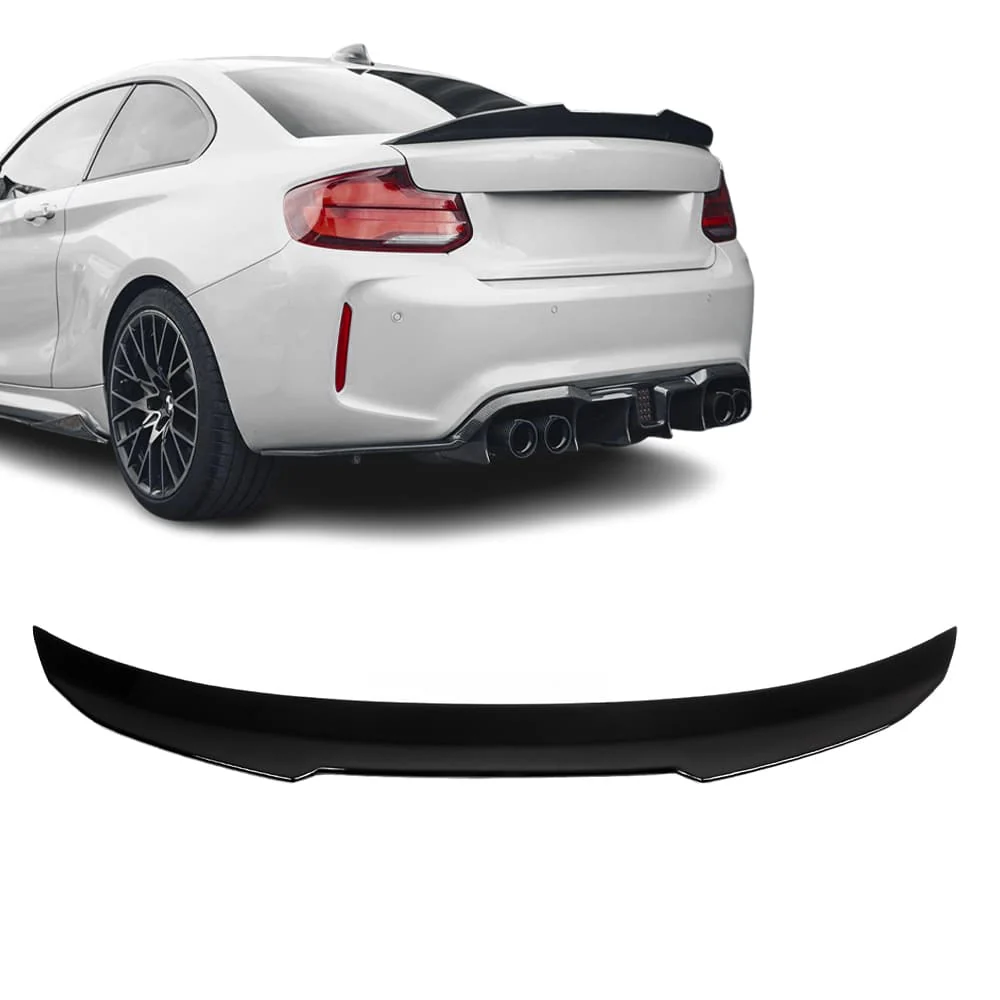 BMW F22 PSM-look takaspoileri kiiltävän musta