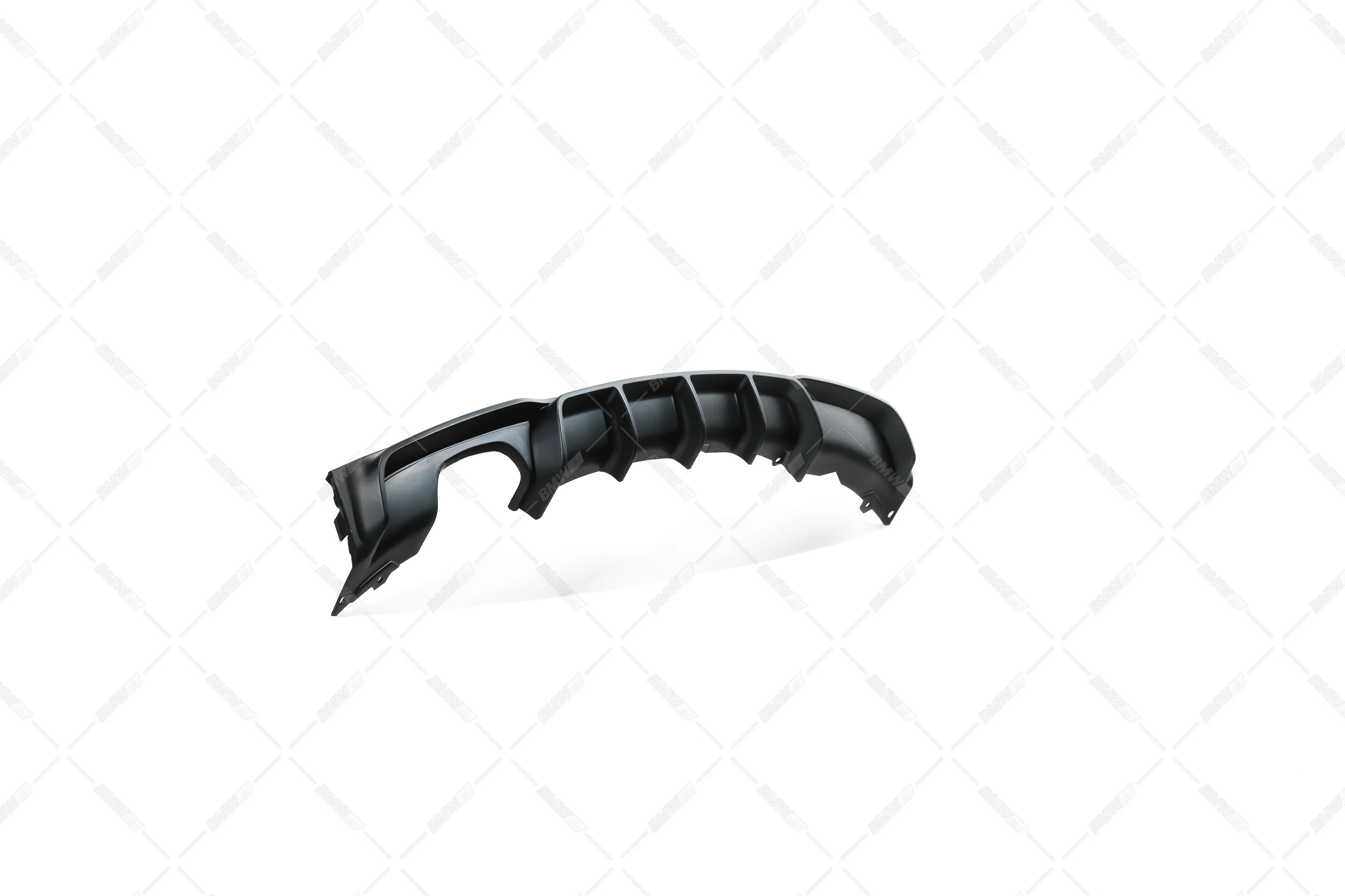 BMW F30 F31 11-18 M-Performance diffussori M-Sport takapuskuriin matta musta - Image 6