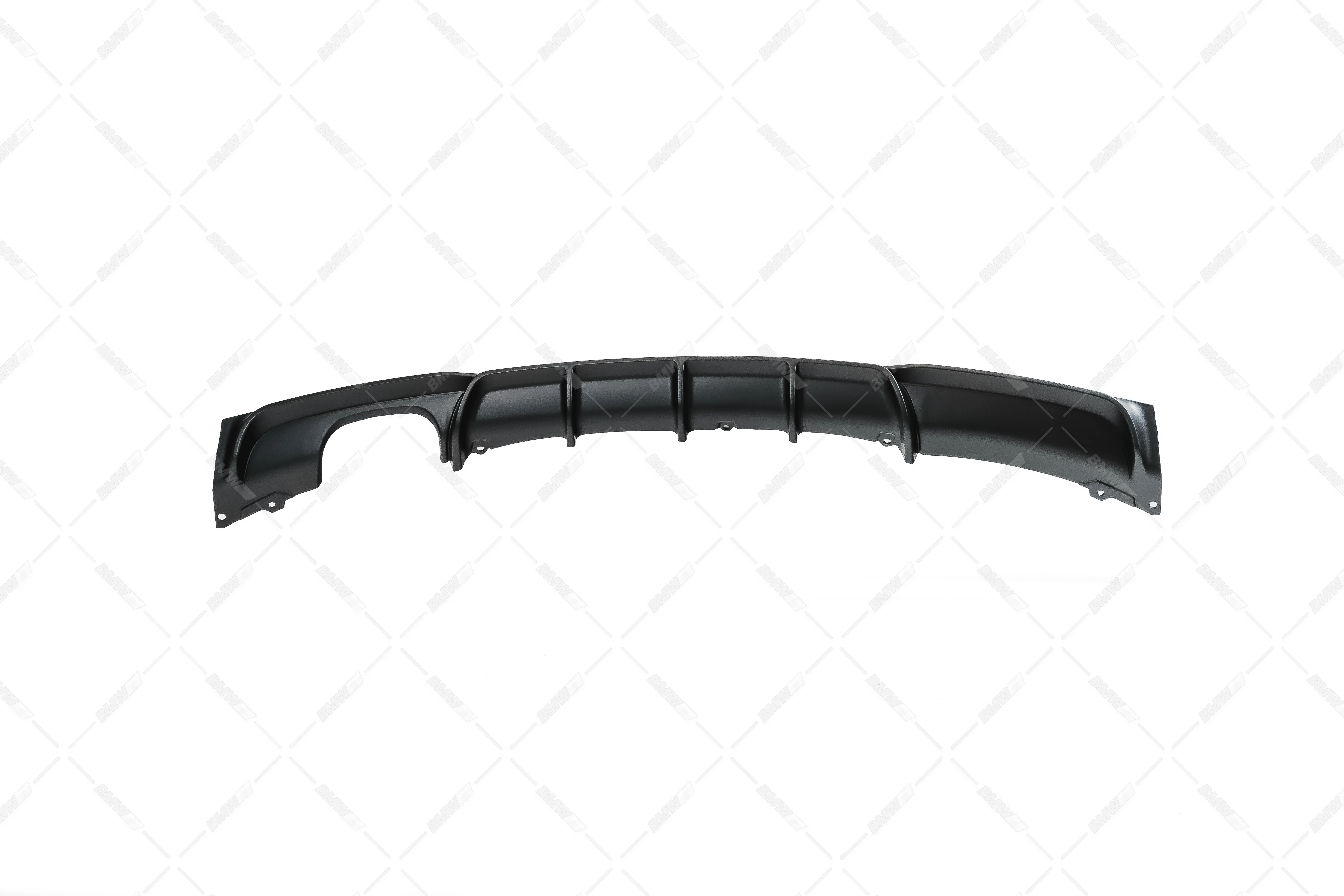 BMW F30 F31 11-18 M-Performance diffussori M-Sport takapuskuriin matta musta - Image 8