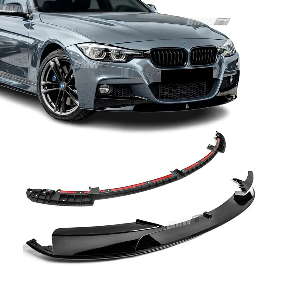 BMW F30/F31, Etupuskurin lippa kiiltävän musta (Vahvistettu)