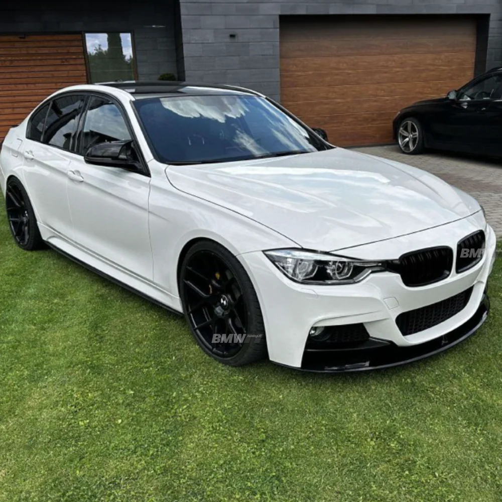 BMW F30/F31, Etupuskurin lippa kiiltävän musta (Vahvistettu) - Image 3