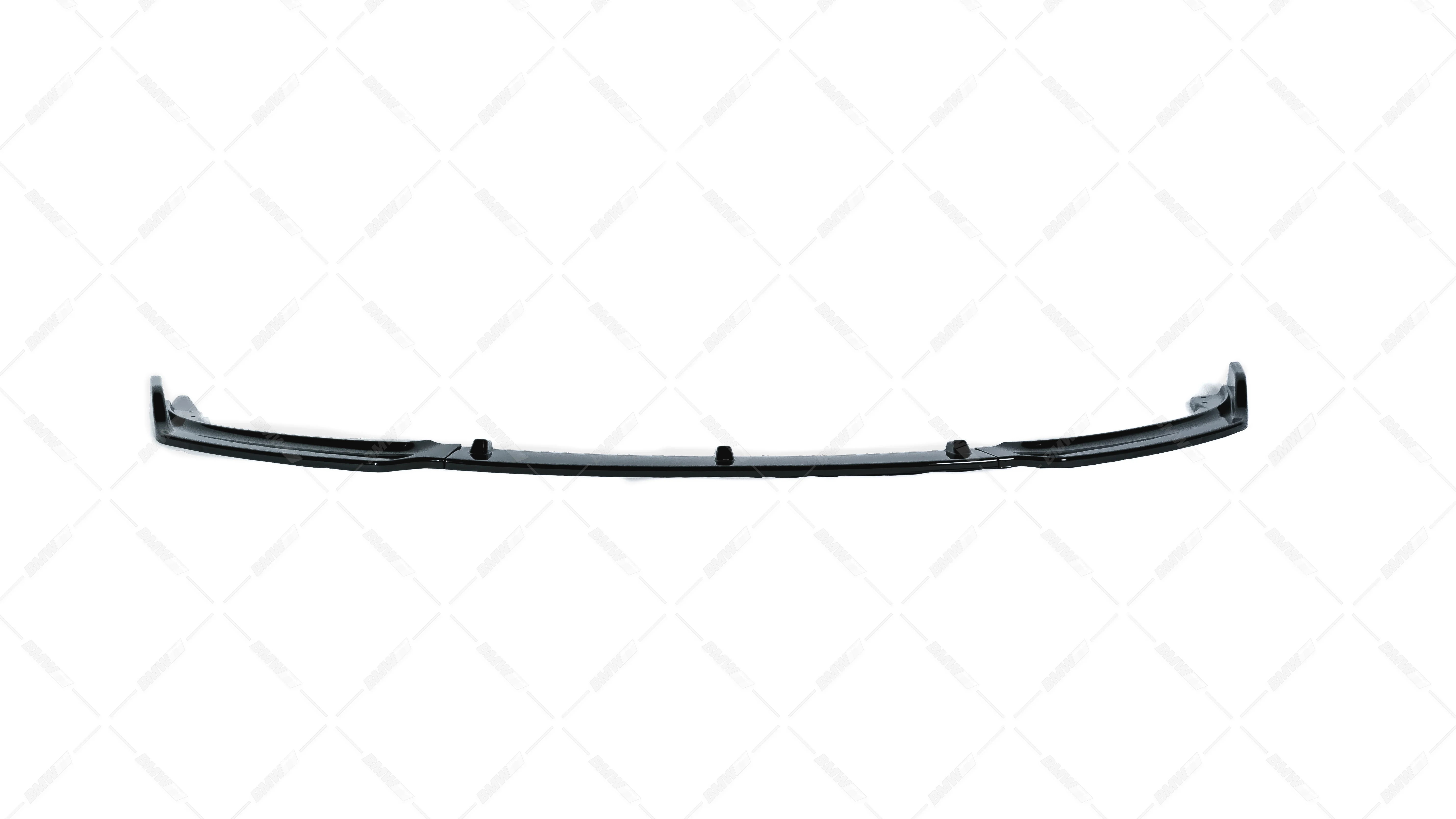 BMW F30 F31 LCI etupuskurin lippa kiiltävän musta vakio puskuriin - Image 2