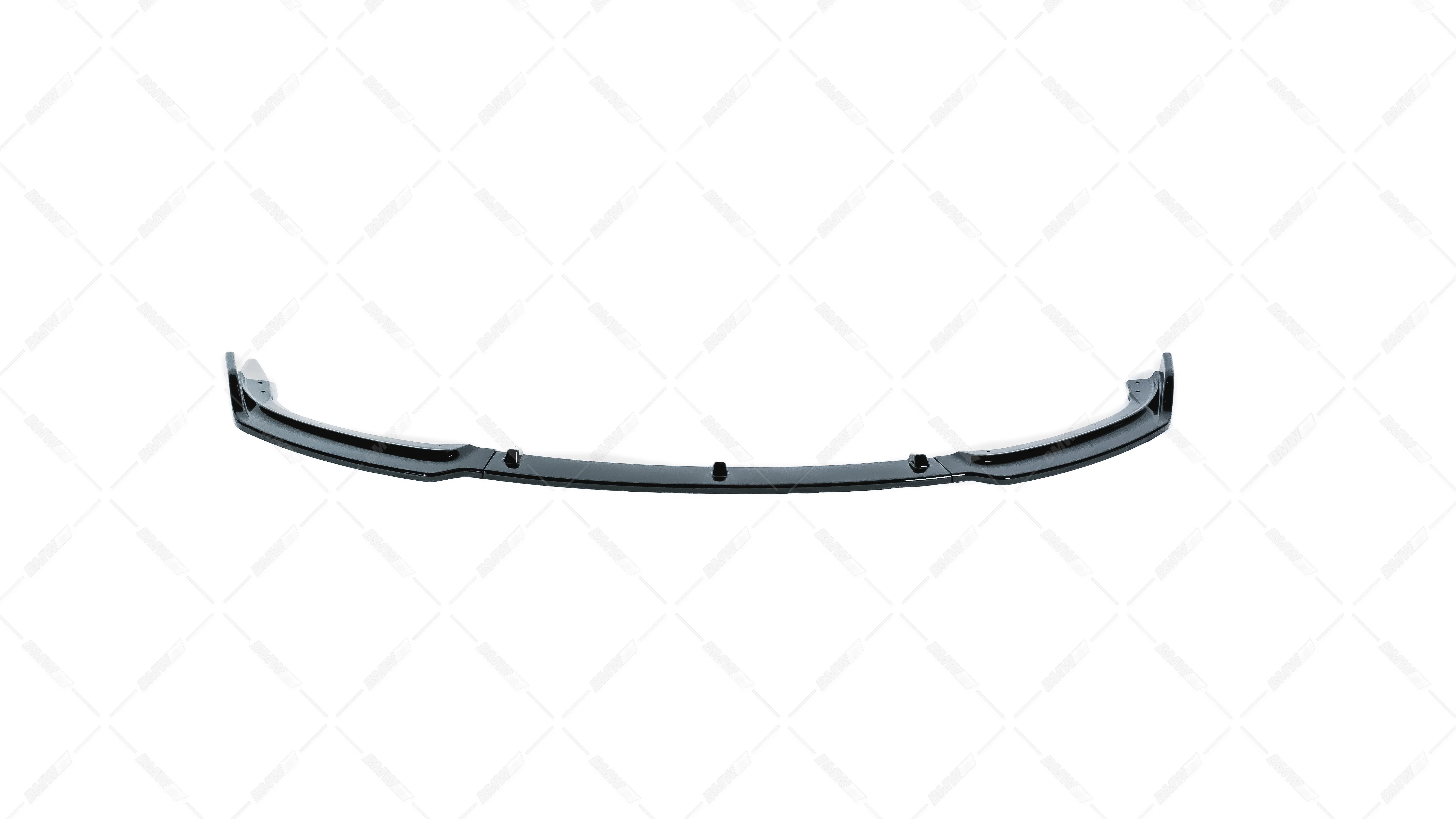 BMW F30 F31 LCI etupuskurin lippa kiiltävän musta vakio puskuriin - Image 3