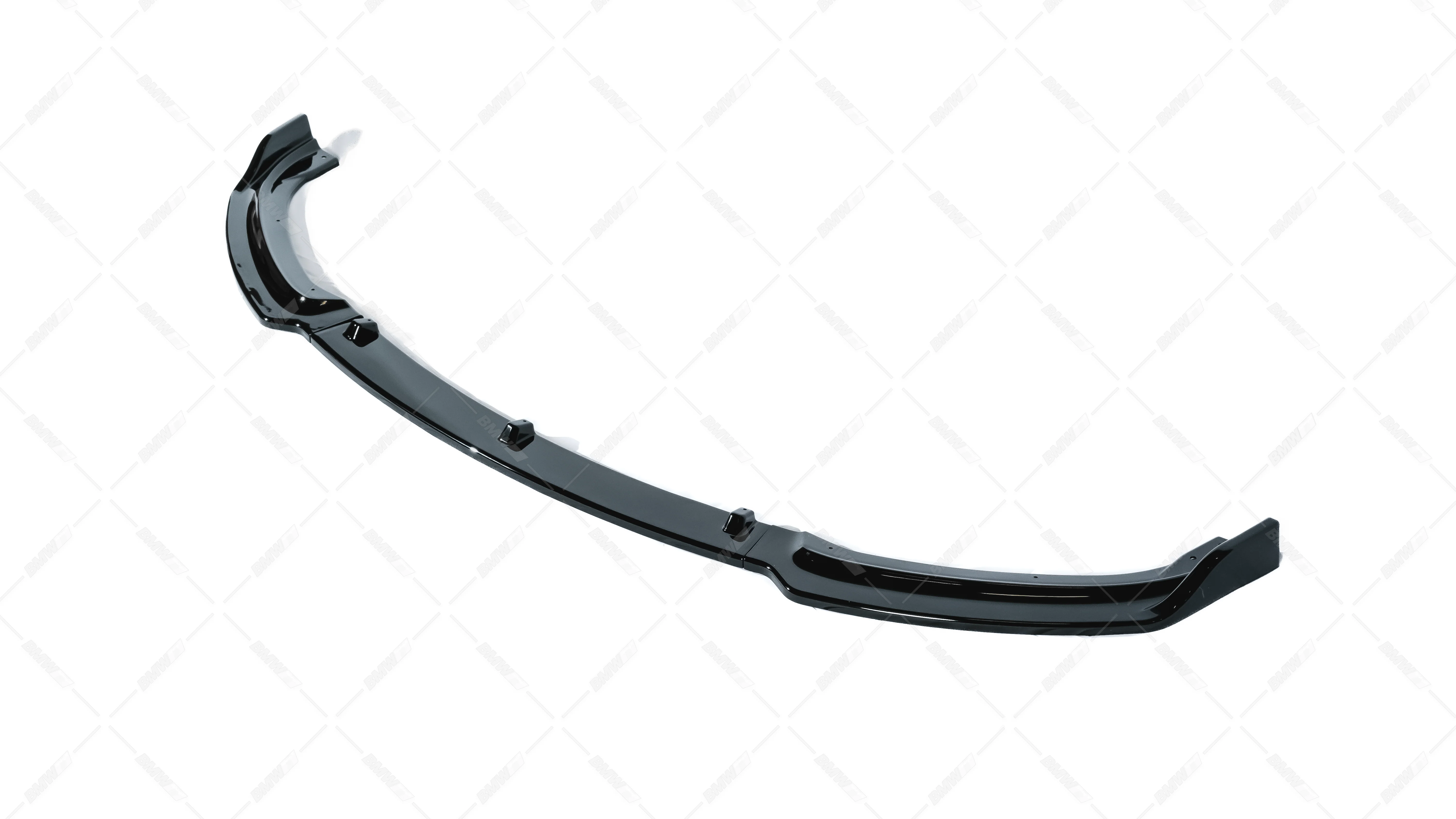 BMW F30 F31 LCI etupuskurin lippa kiiltävän musta vakio puskuriin - Image 5