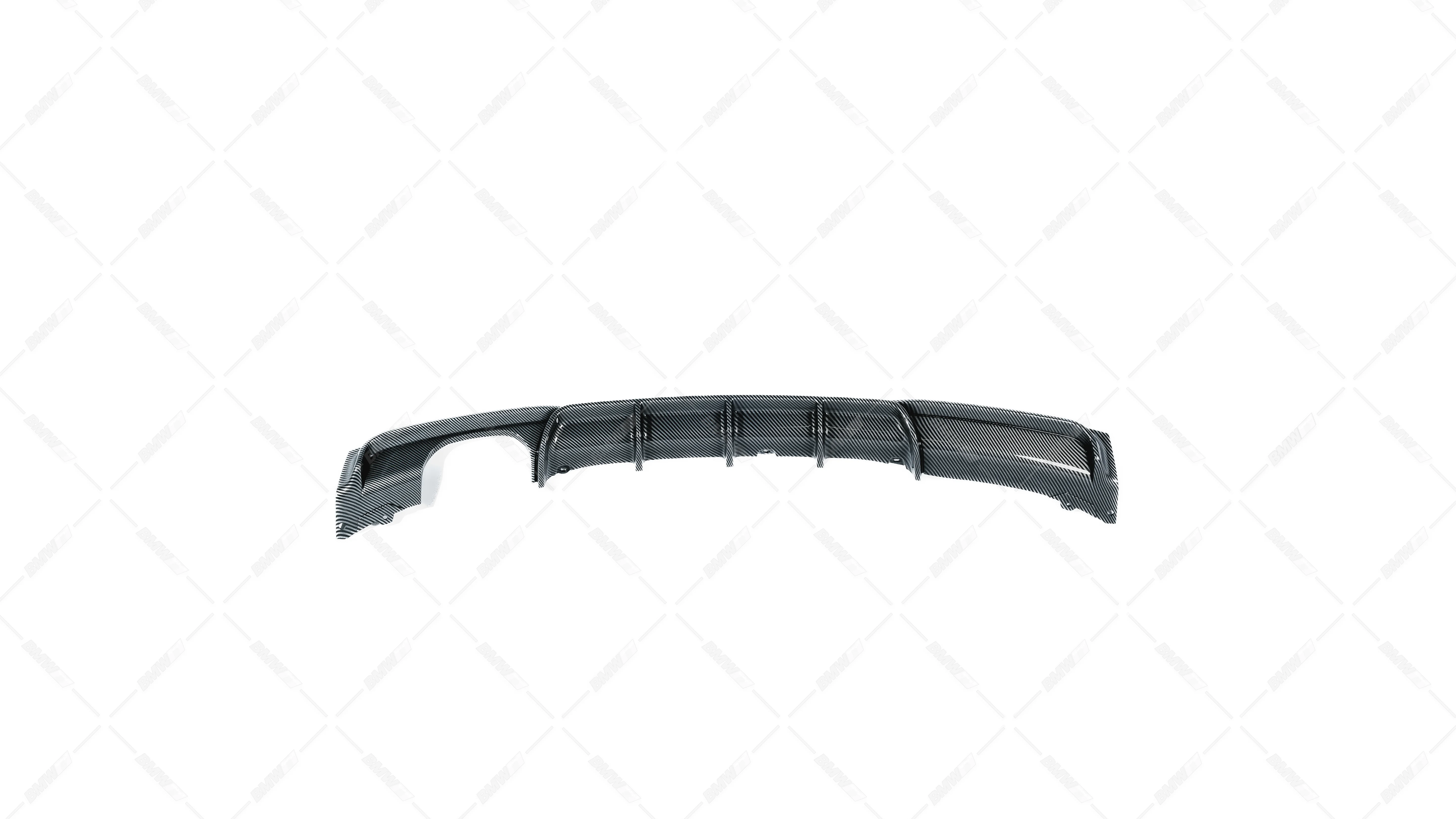 BMW F30 F31 M-Performance diffuusori M-Sport takapuskuriin, carbon look - Image 2