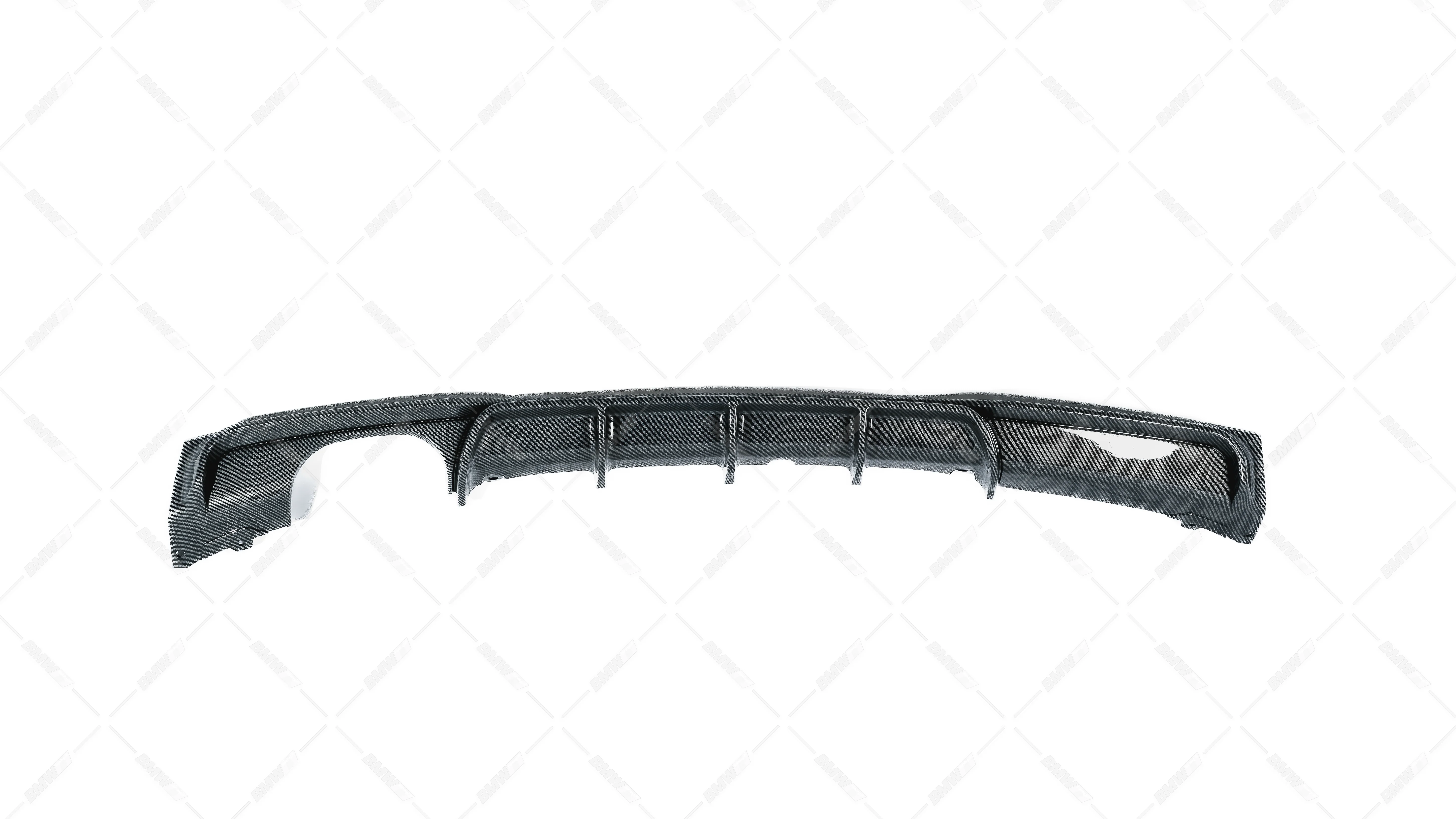 BMW F30 F31 M-Performance diffuusori M-Sport takapuskuriin, carbon look - Image 3