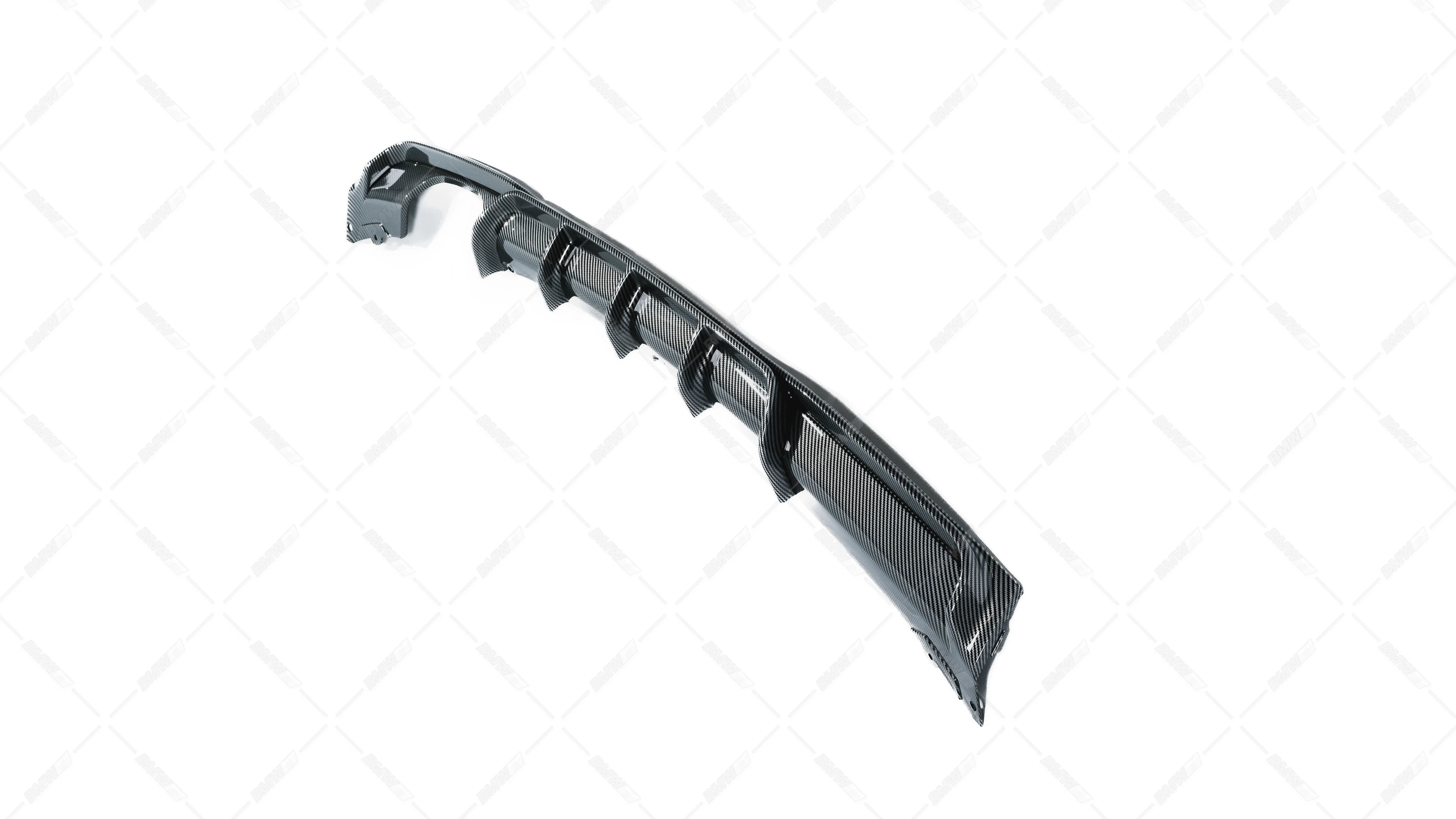 BMW F30 F31 M-Performance diffuusori M-Sport takapuskuriin, carbon look - Image 4