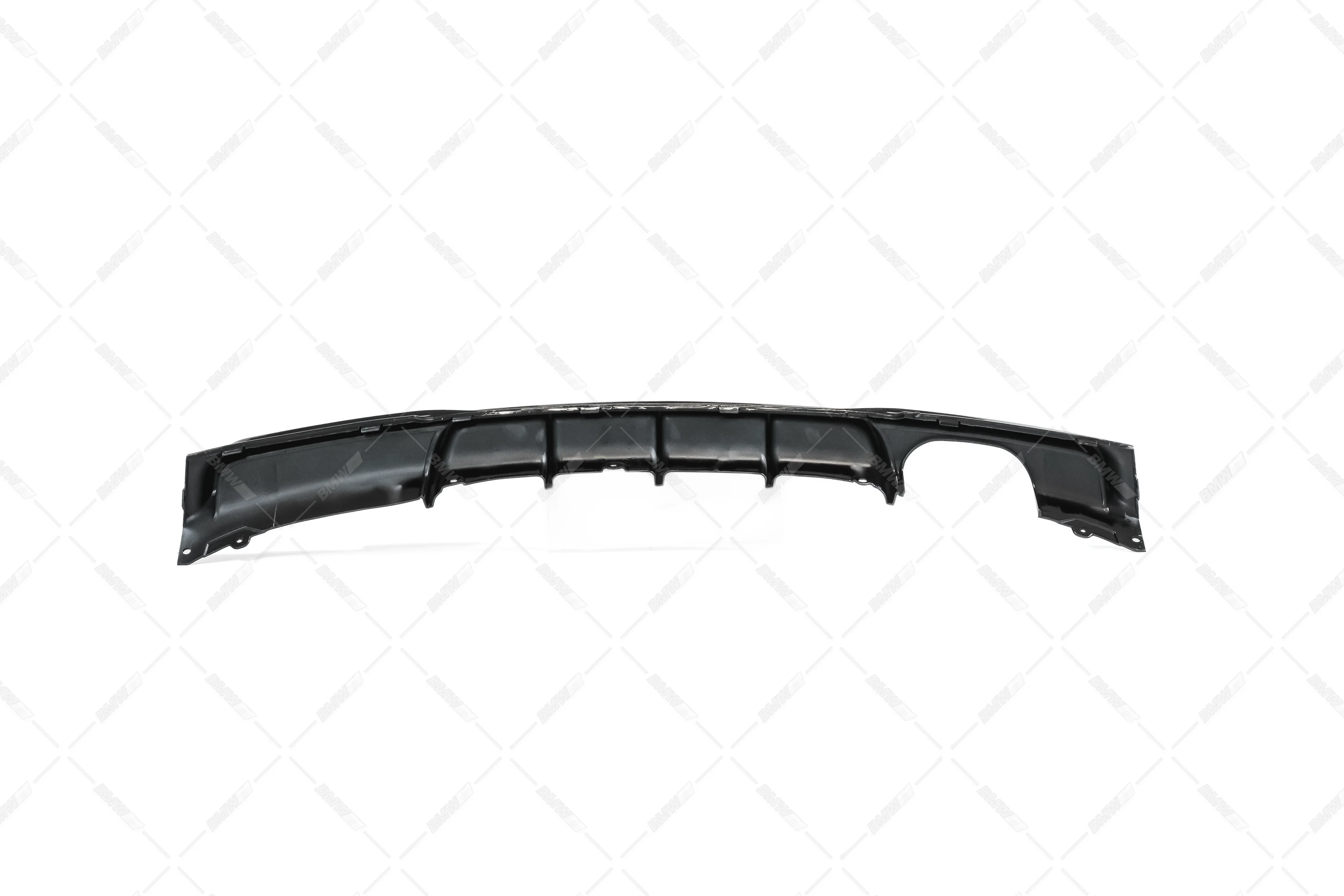 BMW F30 F31 M-Performance diffuusori M-Sport takapuskuriin, kiiltävän musta - Image 9