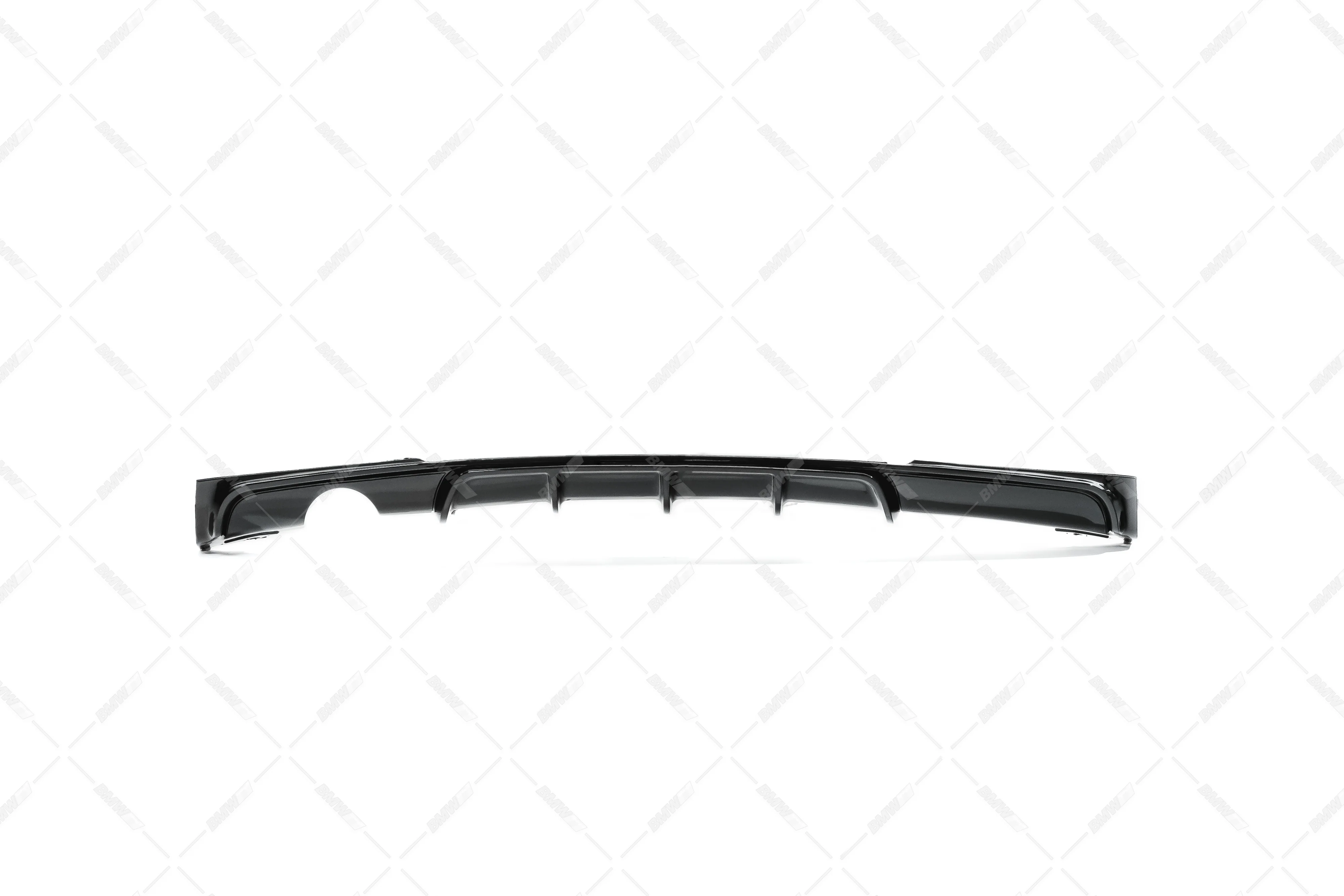 BMW F30 F31 M-Performance diffuusori M-Sport takapuskuriin, kiiltävän musta - Image 3
