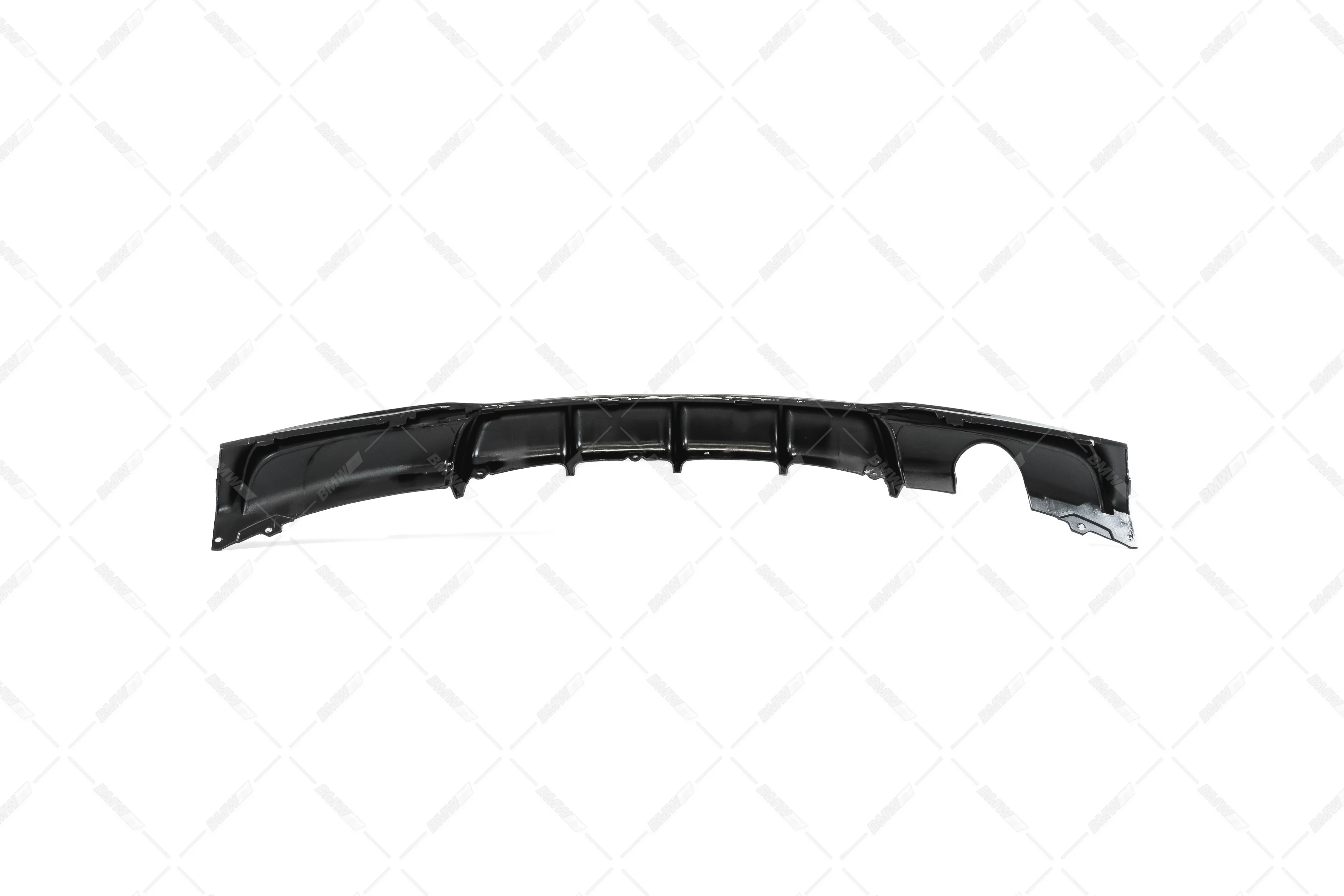 BMW F30 F31 M-Performance diffuusori M-Sport takapuskuriin, kiiltävän musta - Image 6