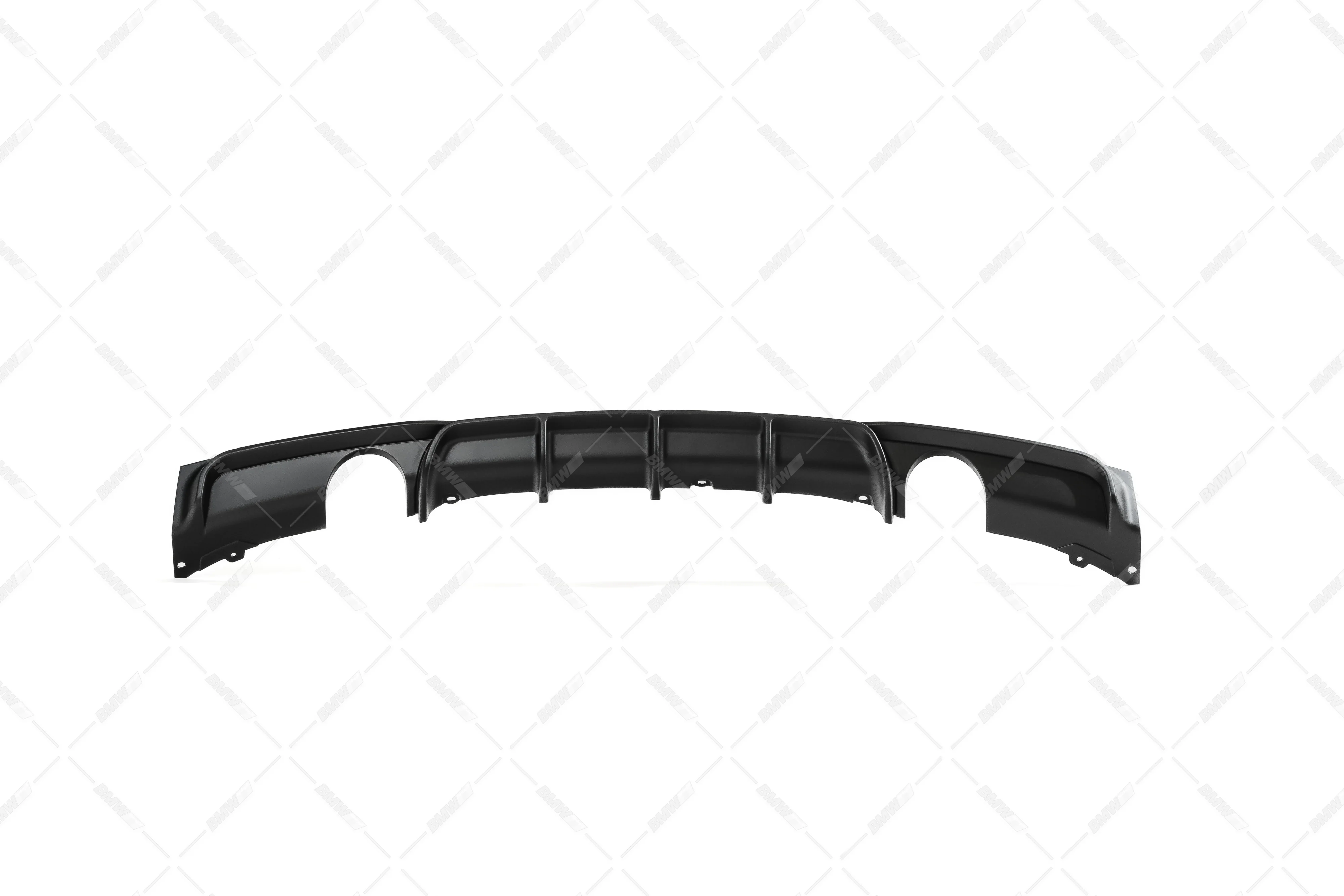 BMW F30 F31 M-Performance diffuusori M-Sport takapuskuriin, matta musta - Image 3
