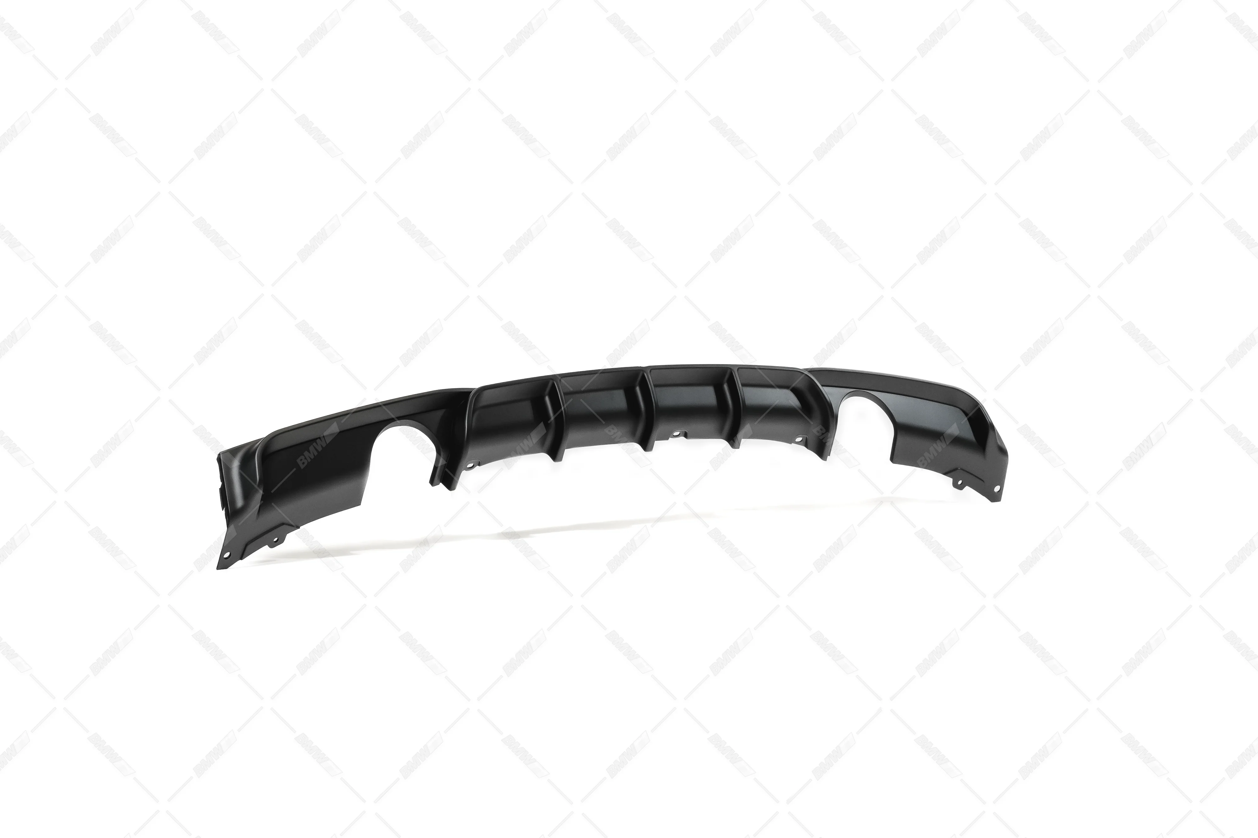 BMW F30 F31 M-Performance diffuusori M-Sport takapuskuriin, matta musta - Image 6