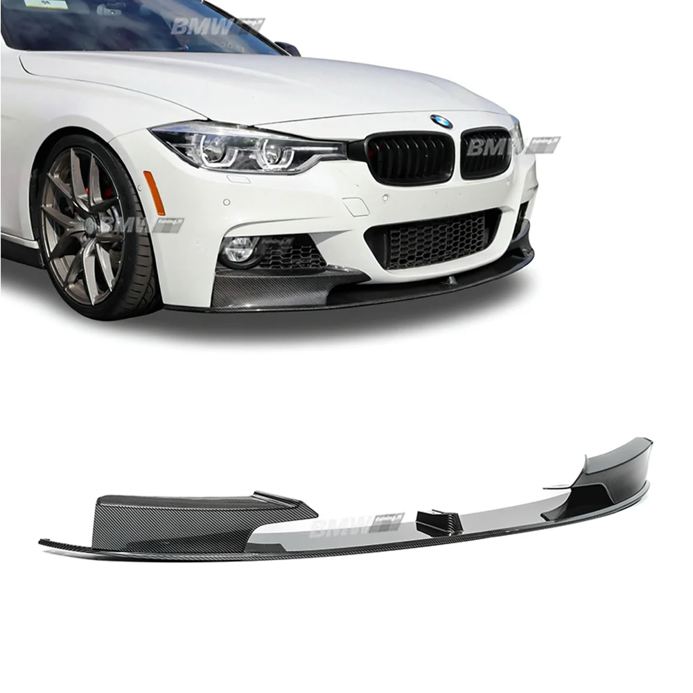 BMW F30 F31 M-performance etupuskurin lippa carbon look
