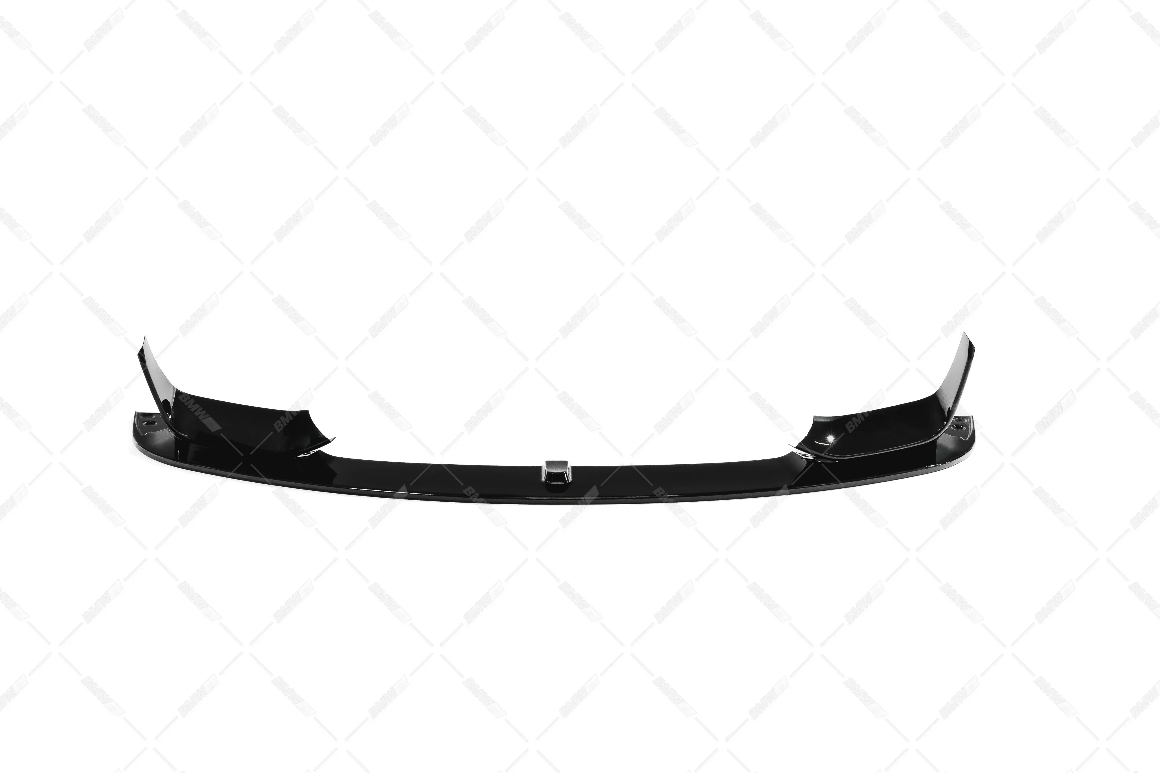 BMW F30/F31 M3-Look Etupuskurin etuspoileri kiiltävän musta - Image 5