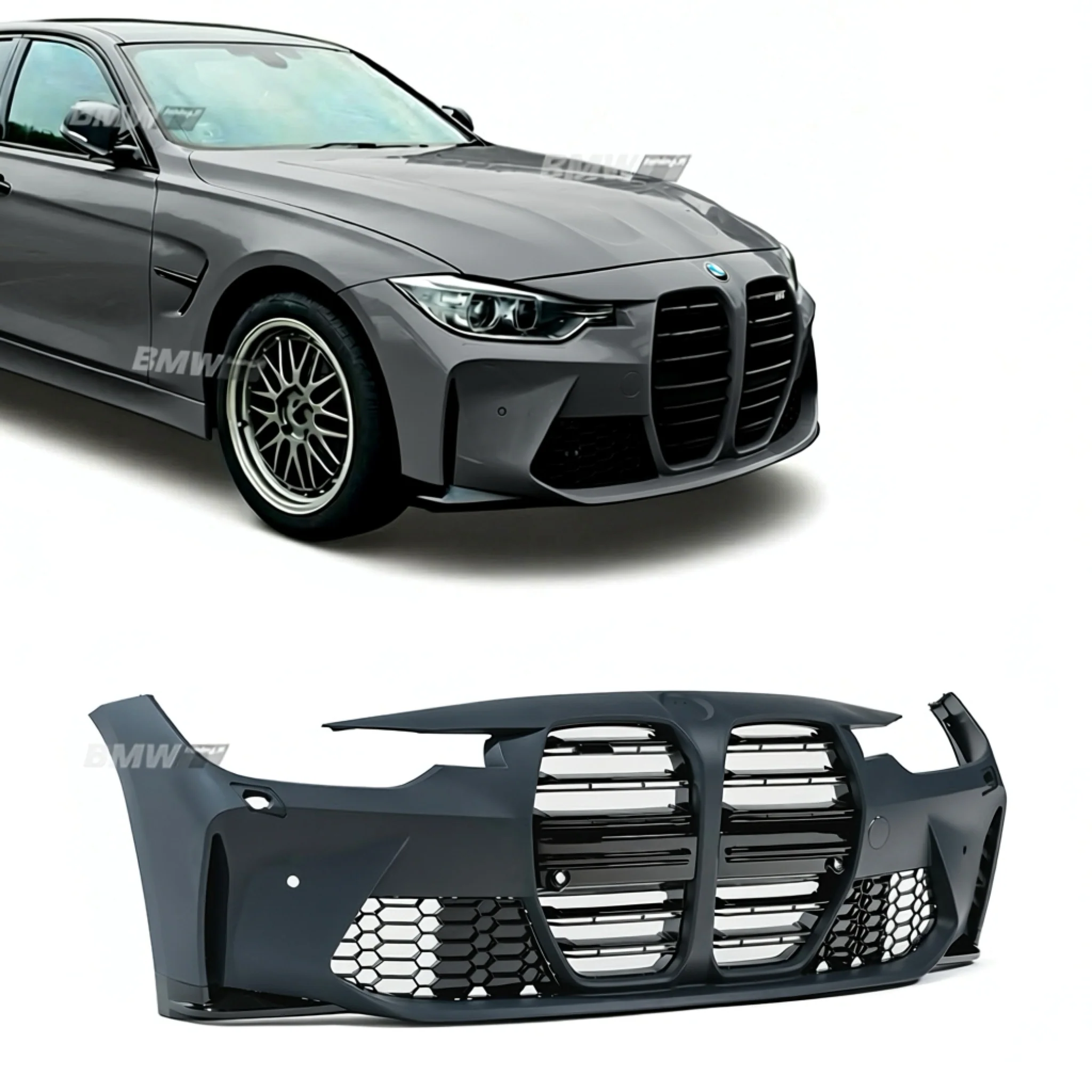BMW F30 F31, M3 G-look etupuskuri
