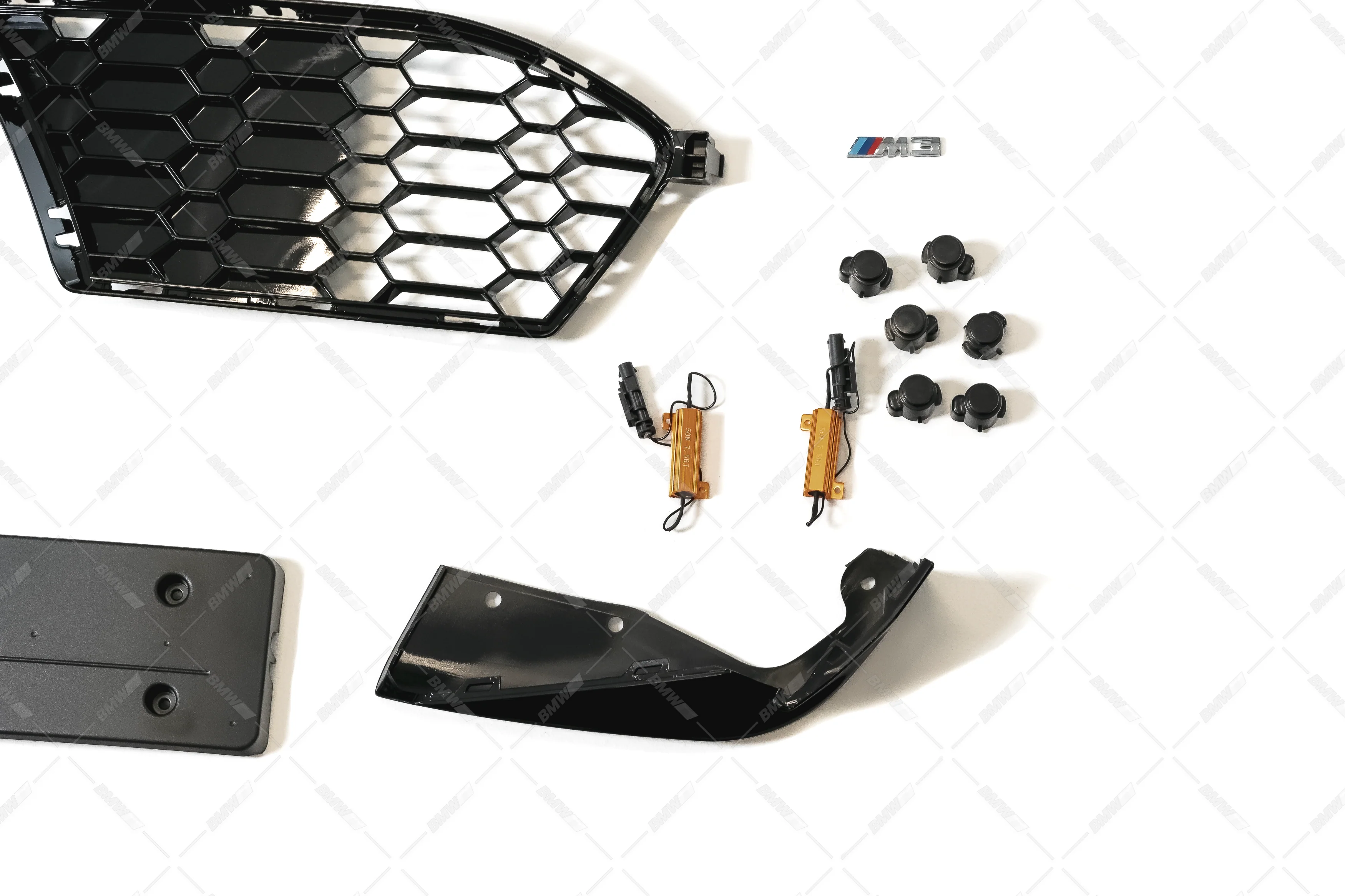 BMW F30 F31, M3 G-look etupuskuri - Image 7