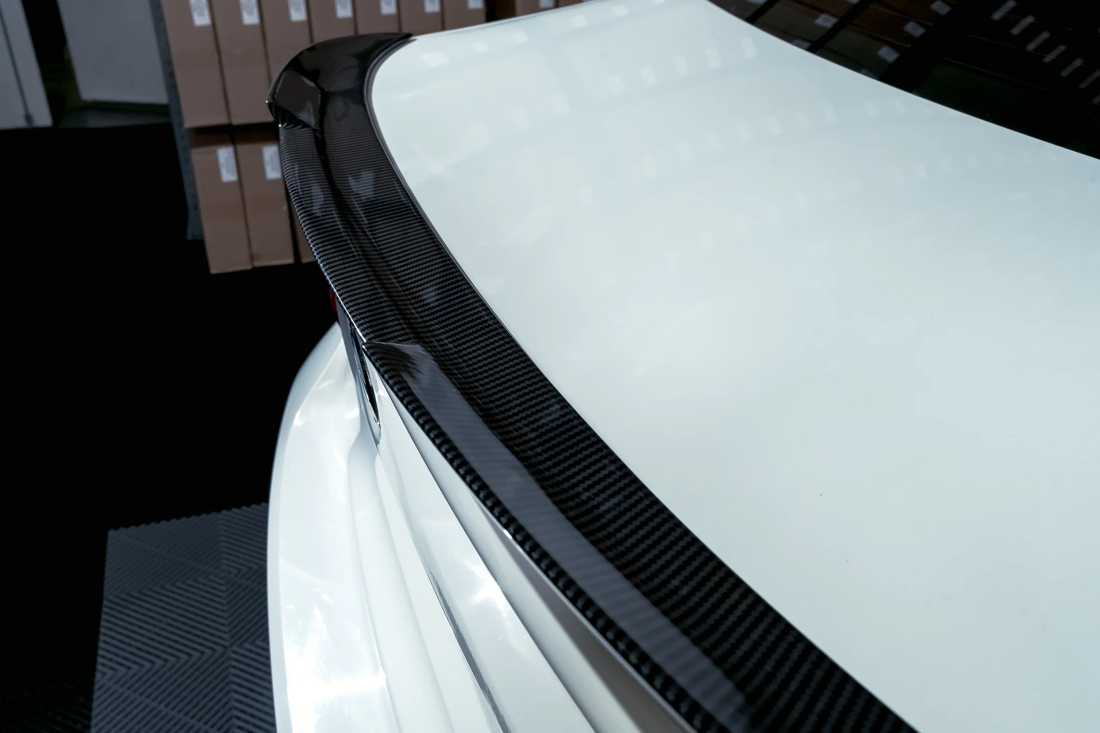 BMW F30 M4-look takaspoileri carbon look - Image 8